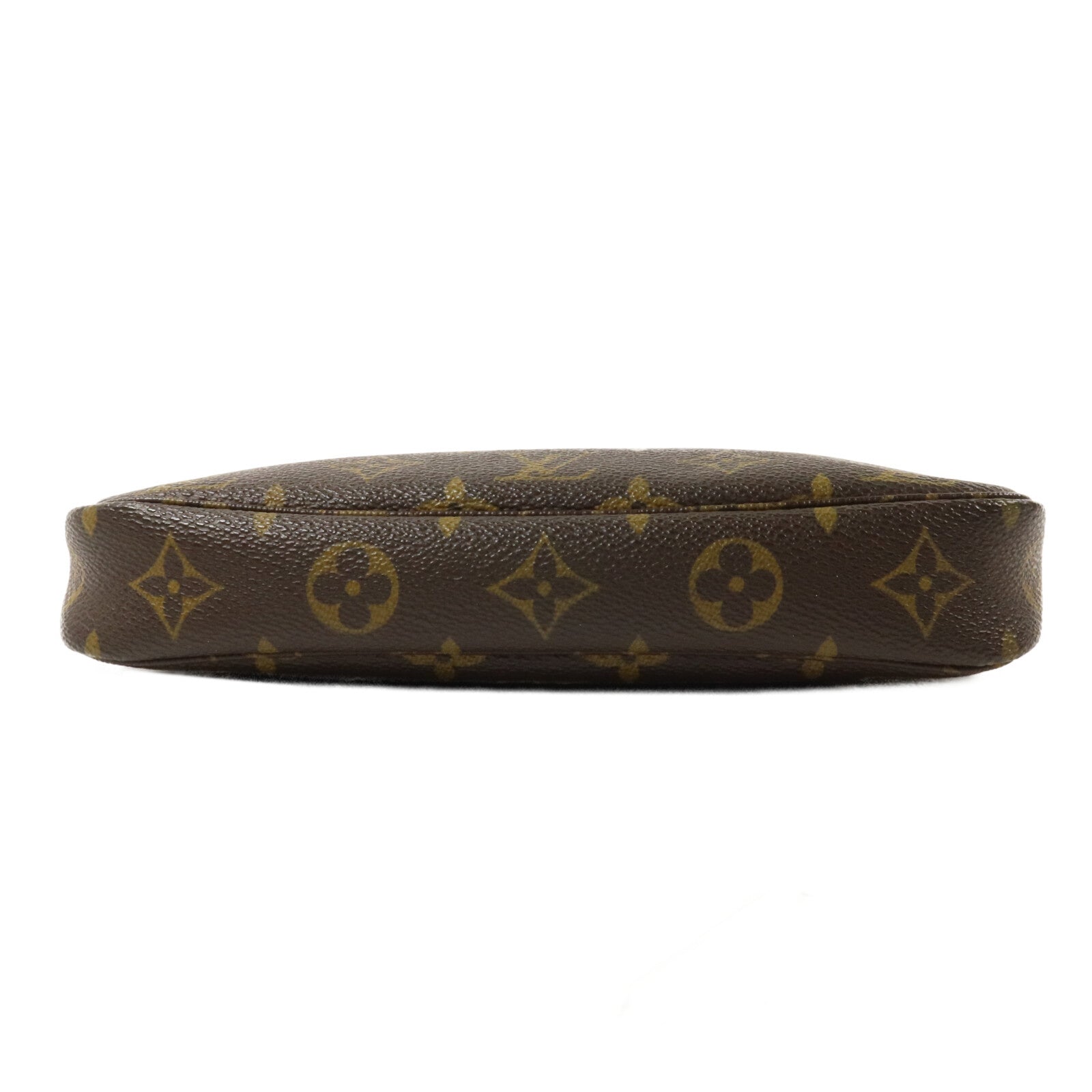 LOUIS VUITTON Monogram Pochette Accessoires手挽袋棕色