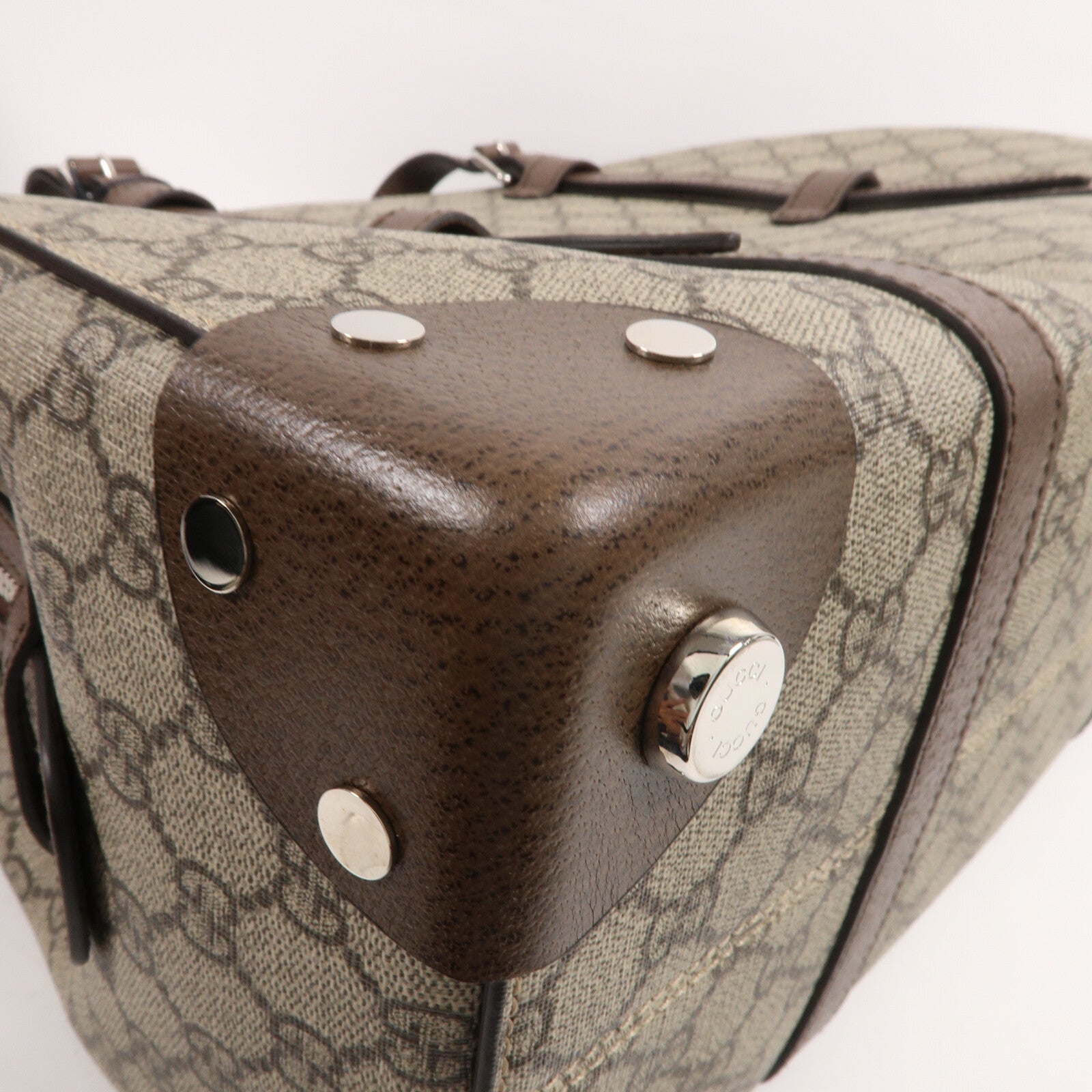 GUCCI 塗層帆布Bucket Travel Tote手挽袋