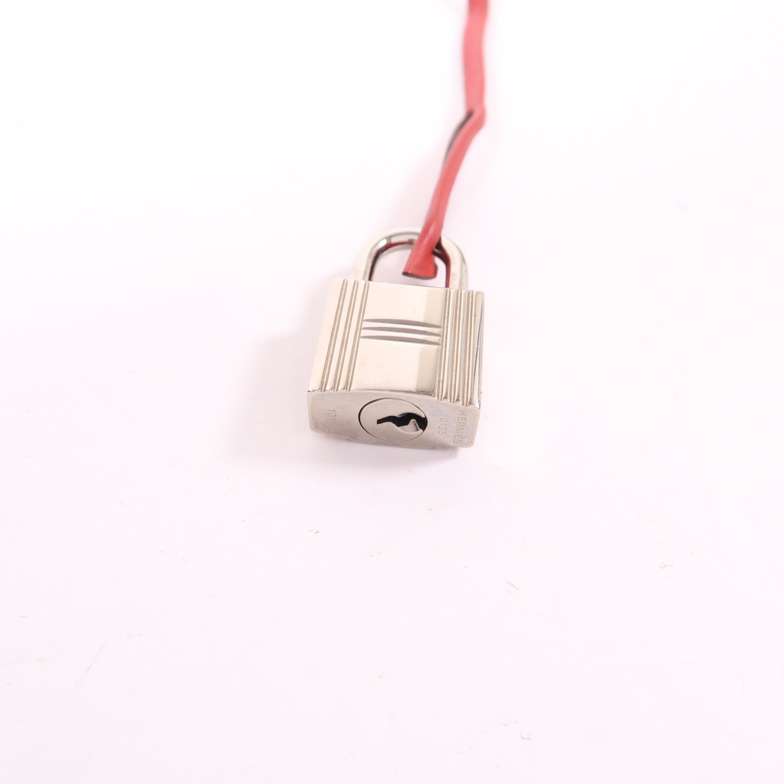 HERMES Swift皮革Tool Box 20銀扣手挽肩背兩用袋Vermillon