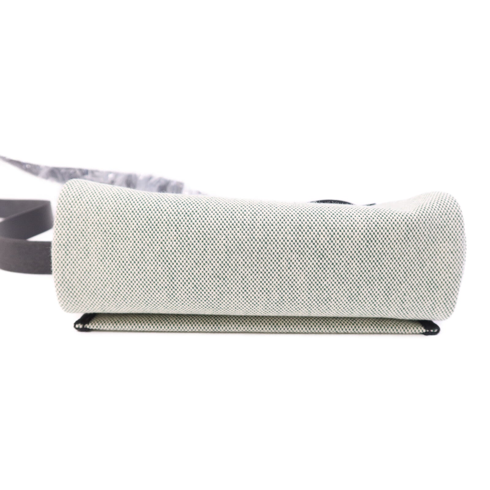 HERMES 帆布Mini Herbag金扣肩背袋Noir