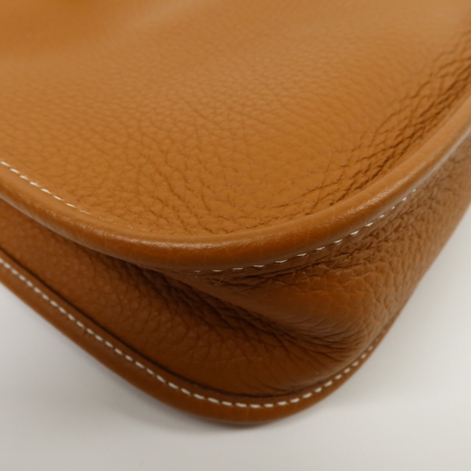 HERMES Clemence皮革Evelyne TPM肩背袋Gold