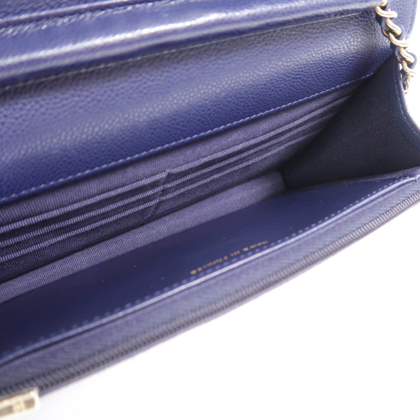 CHANEL 牛皮皮革WOC Wallet On Chain鏈帶肩背袋