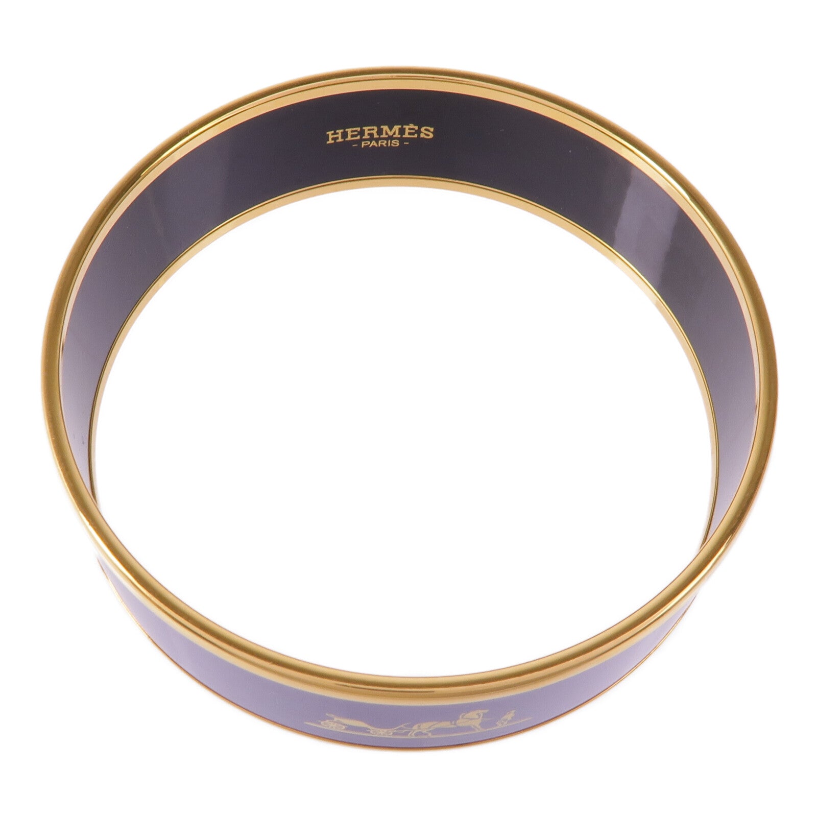 HERMES 金屬/琺瑯Caleche Bracelet手鐲
