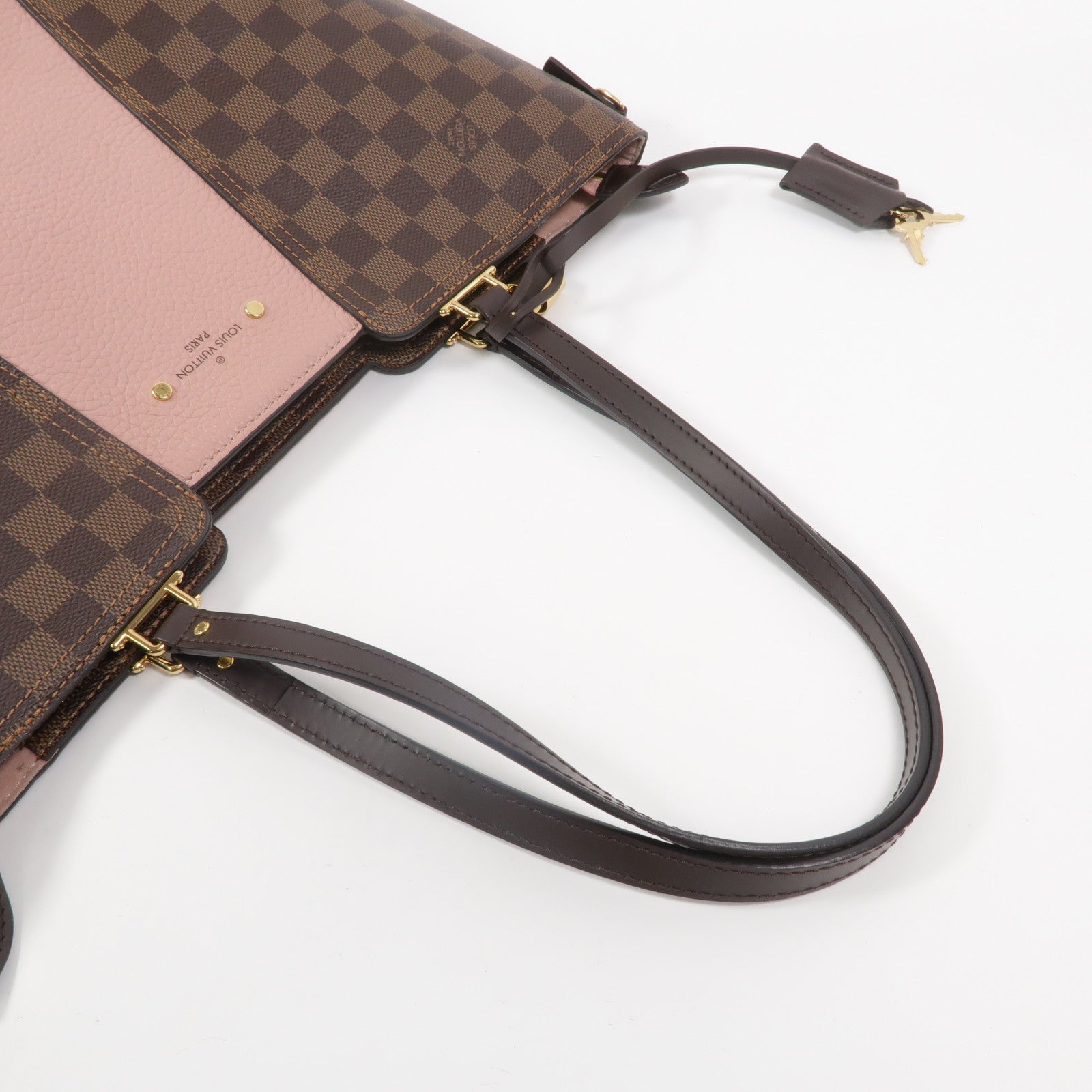 LOUIS VUITTON Damier Jersey手挽肩背兩用袋