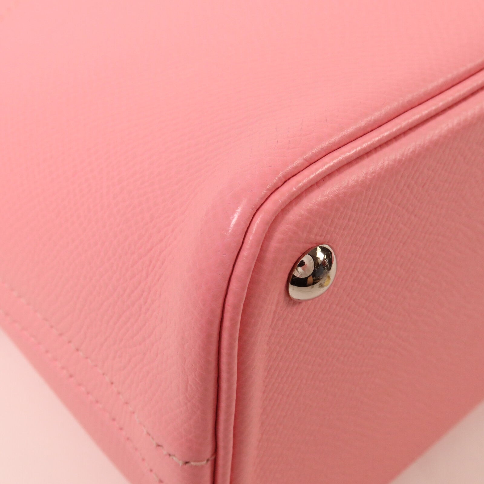 HERMES Epsom皮革Bolide 27手挽肩背兩用袋Rose Confetti