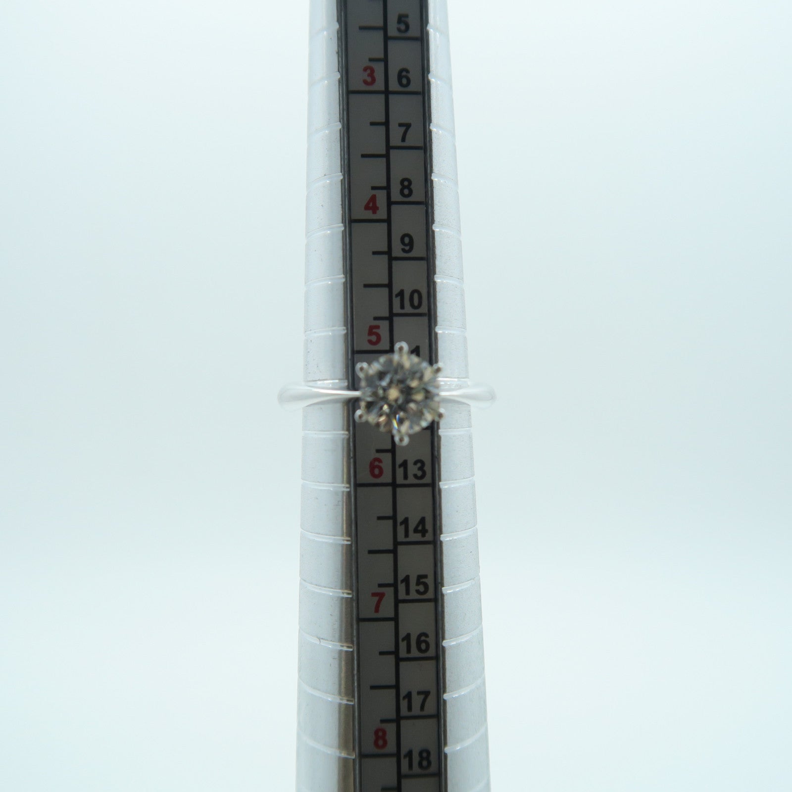 JEWELRY 【激減優惠】18K白金Diamond Ring 1.05ct鑽石戒指銀色US#5.5