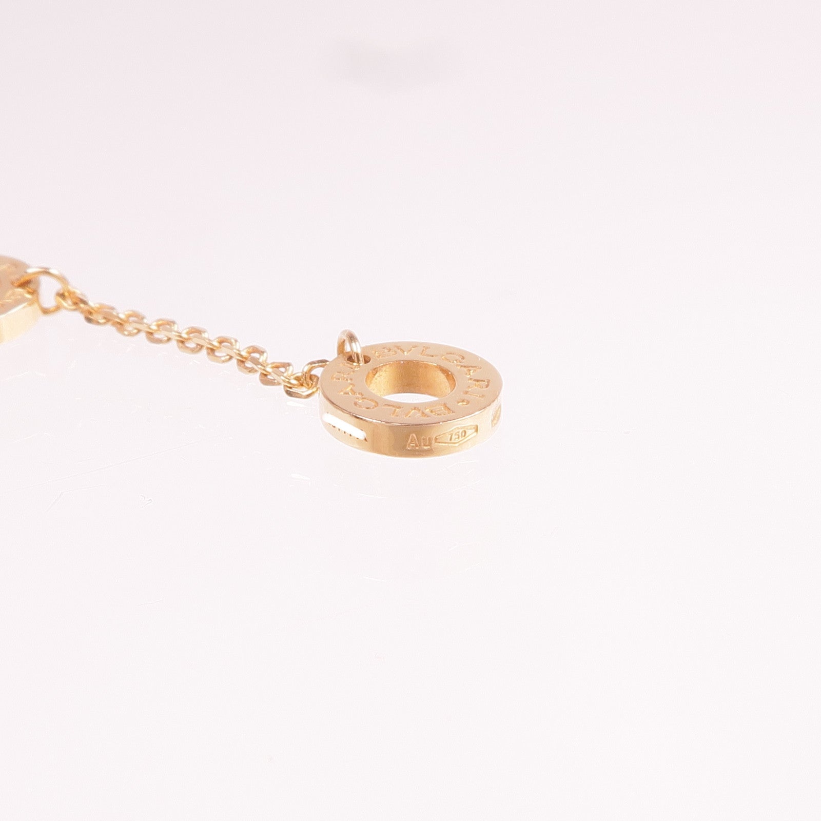 BVLGARI 18K玫瑰金Divas' Dream Mother of Pearl Diamond Necklace珍珠母貝/鑽石珍珠項鍊