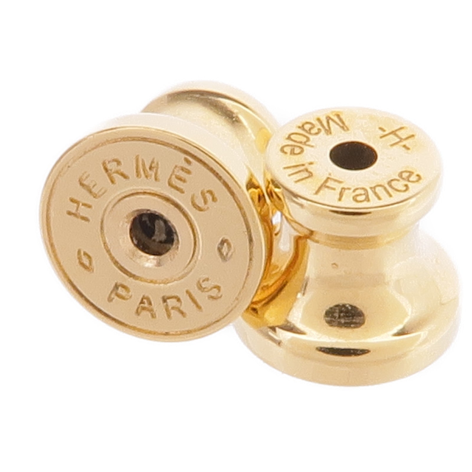 HERMES 【激減優惠】金屬Mini Maillon Earrings耳環