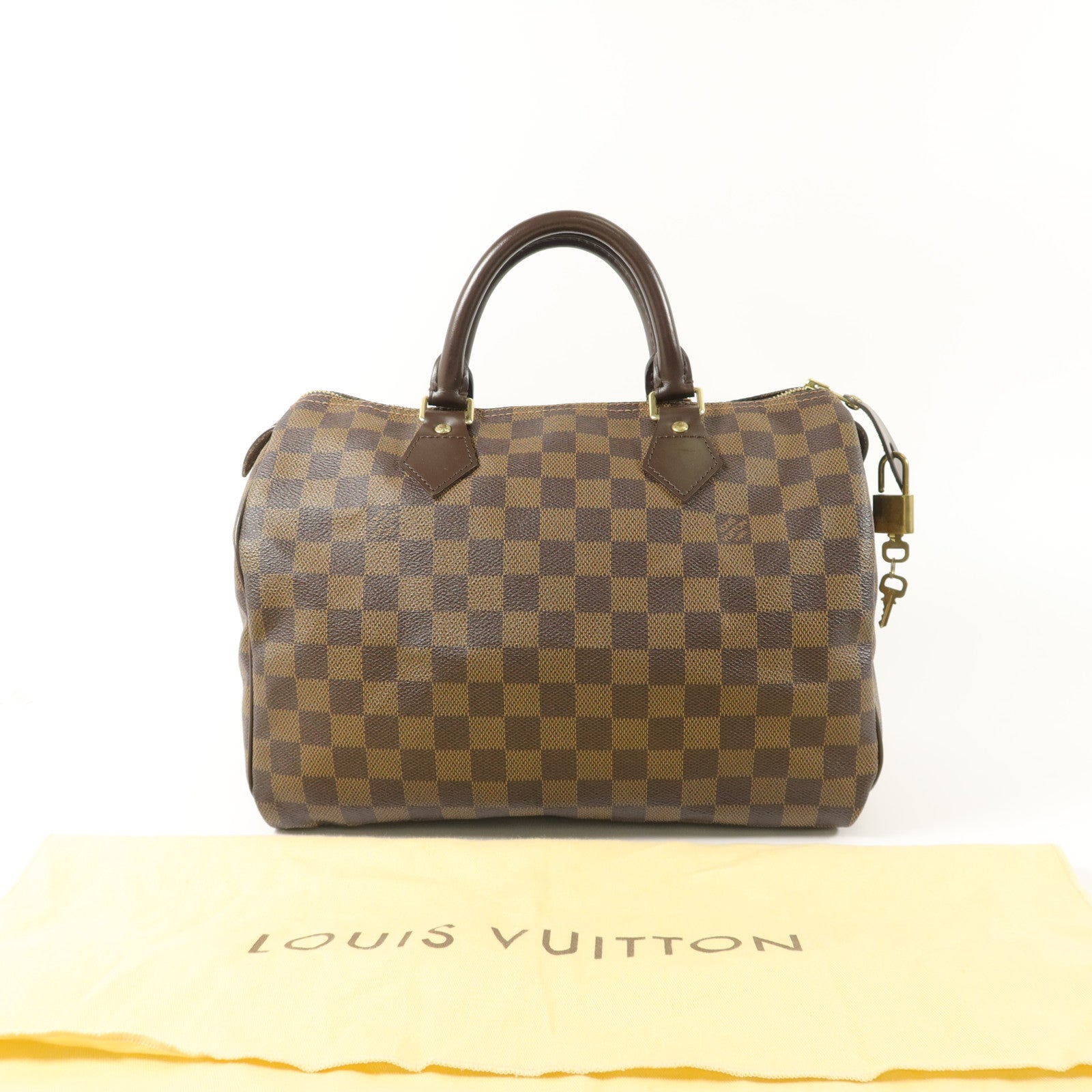 LOUIS VUITTON Damier Speedy 30手挽袋