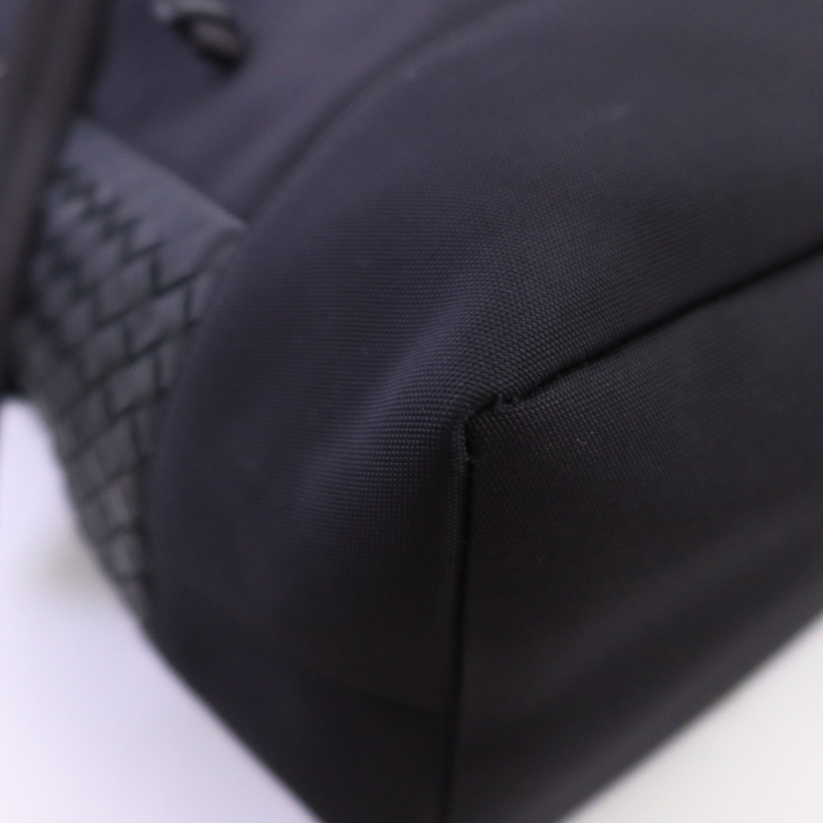 BOTTEGA VENETA 帆布/織紋皮革Backpack背包