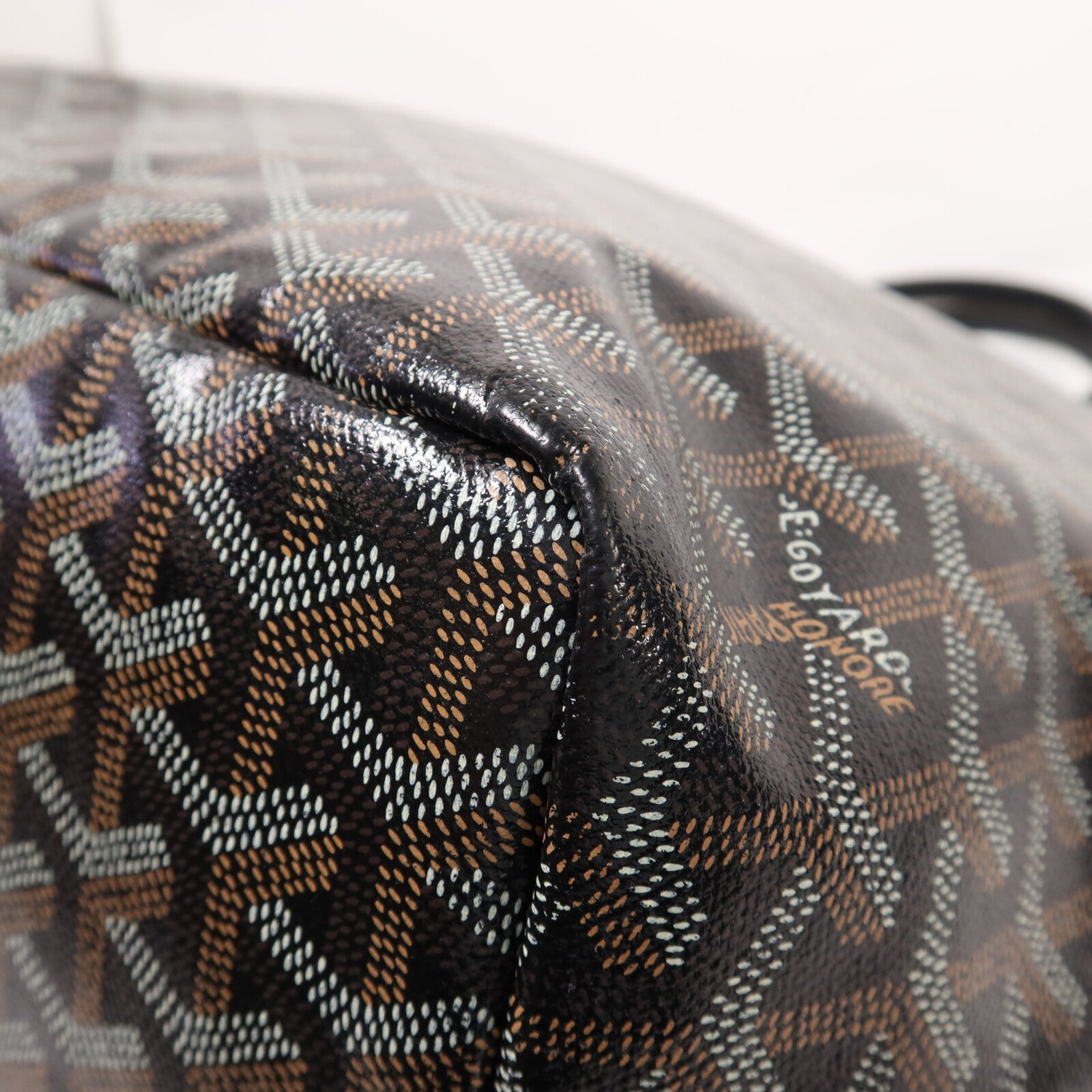 GOYARD 塗層帆布Saint Louis PM銀扣手挽袋