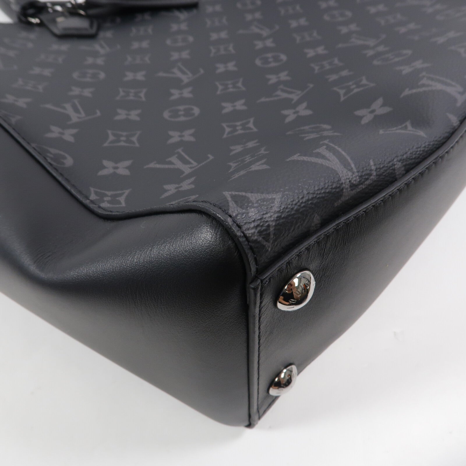 LOUIS VUITTON Monogram Eclipse Grand Sac手挽袋