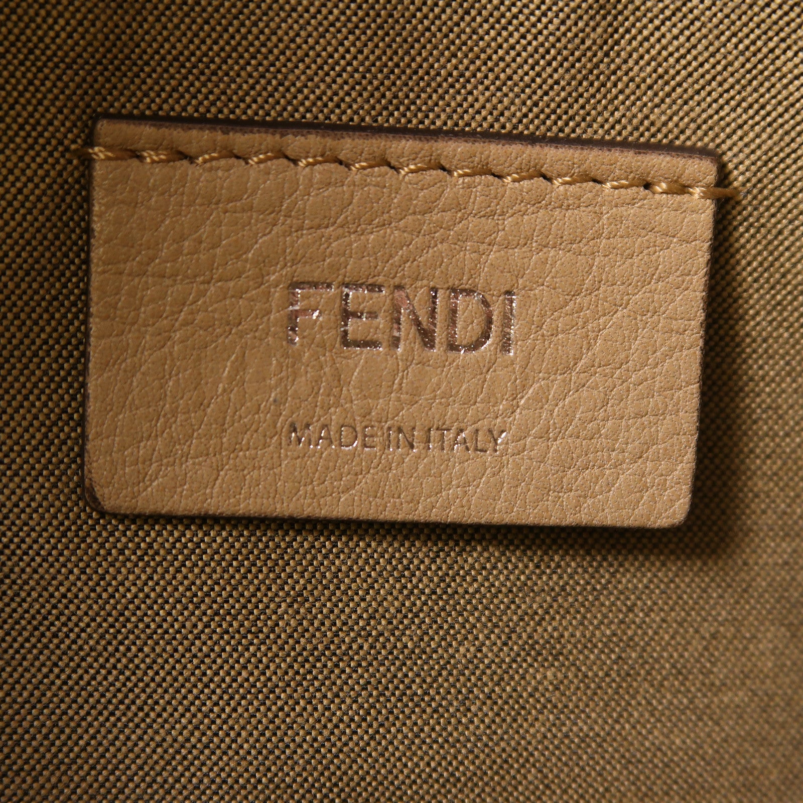FENDI 牛皮皮革By The Way銀扣手挽肩背兩用袋粉紅色