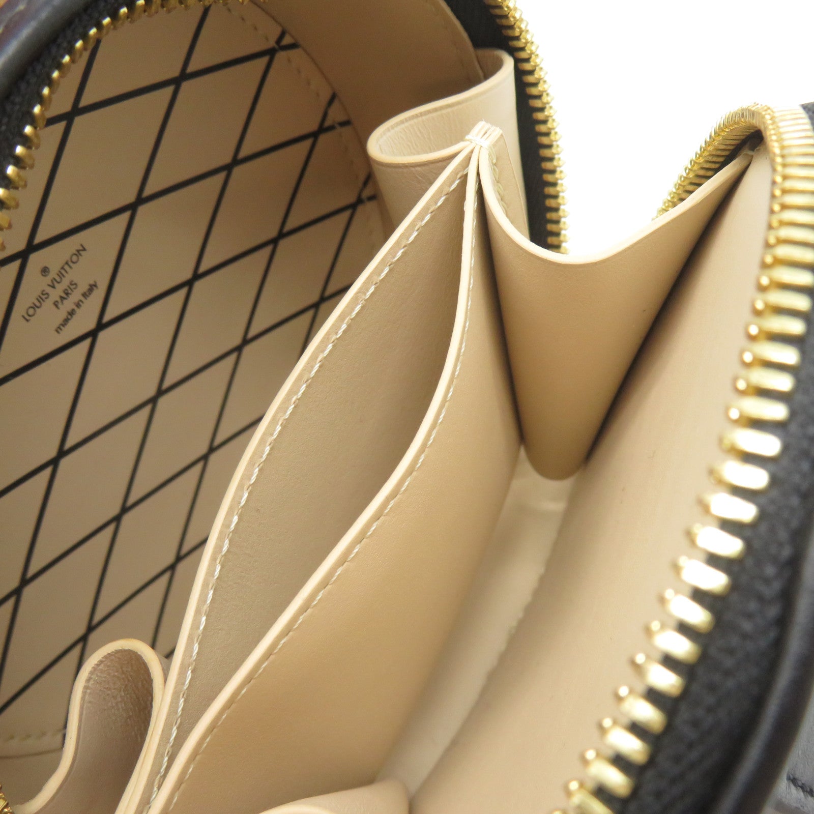 LOUIS VUITTON **【激減優惠】Monogram Mini Boite Chapean Shoulder Bag金扣手挽肩背兩用袋啡色
