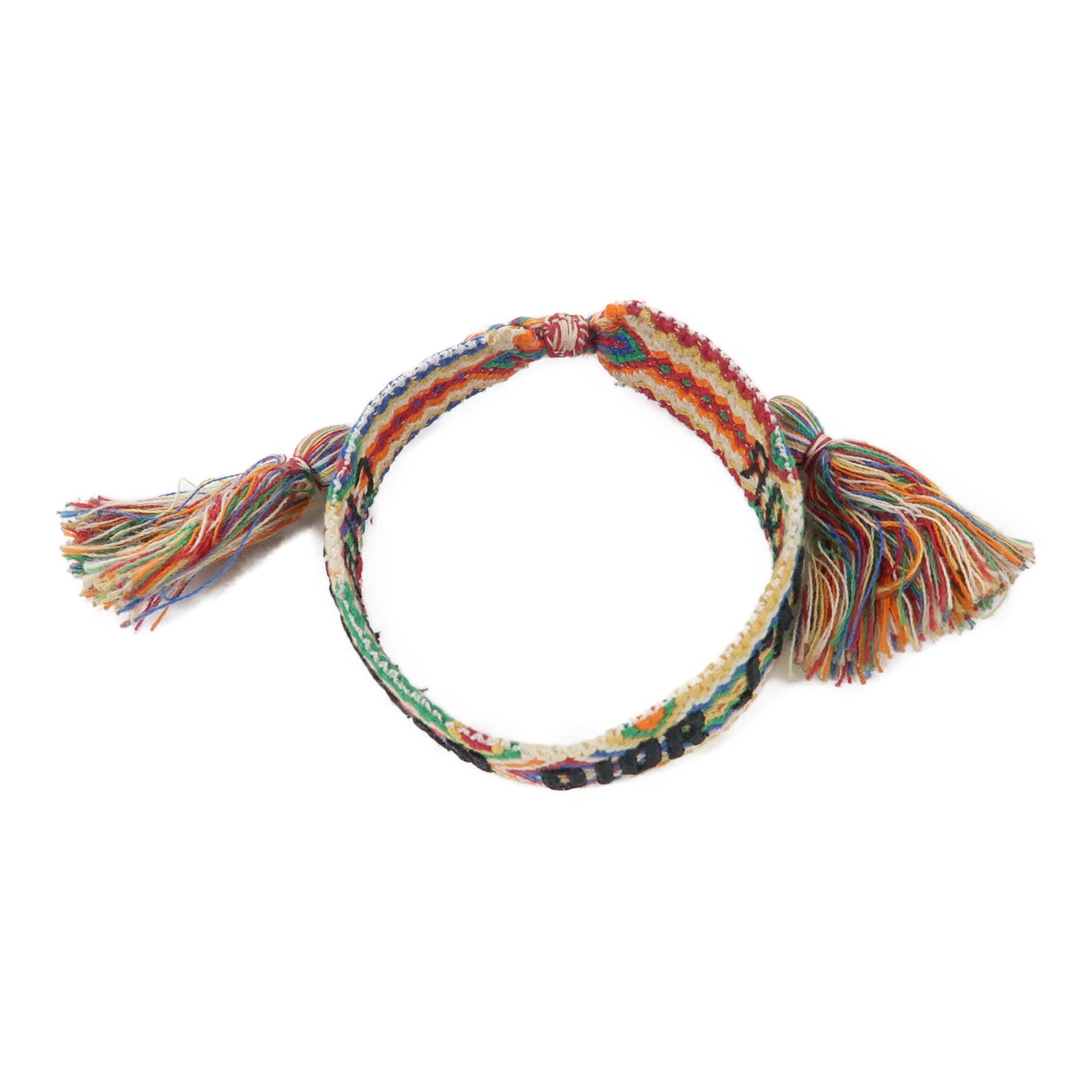 Dior 棉製J'Adior Bracelet手鐲彩色