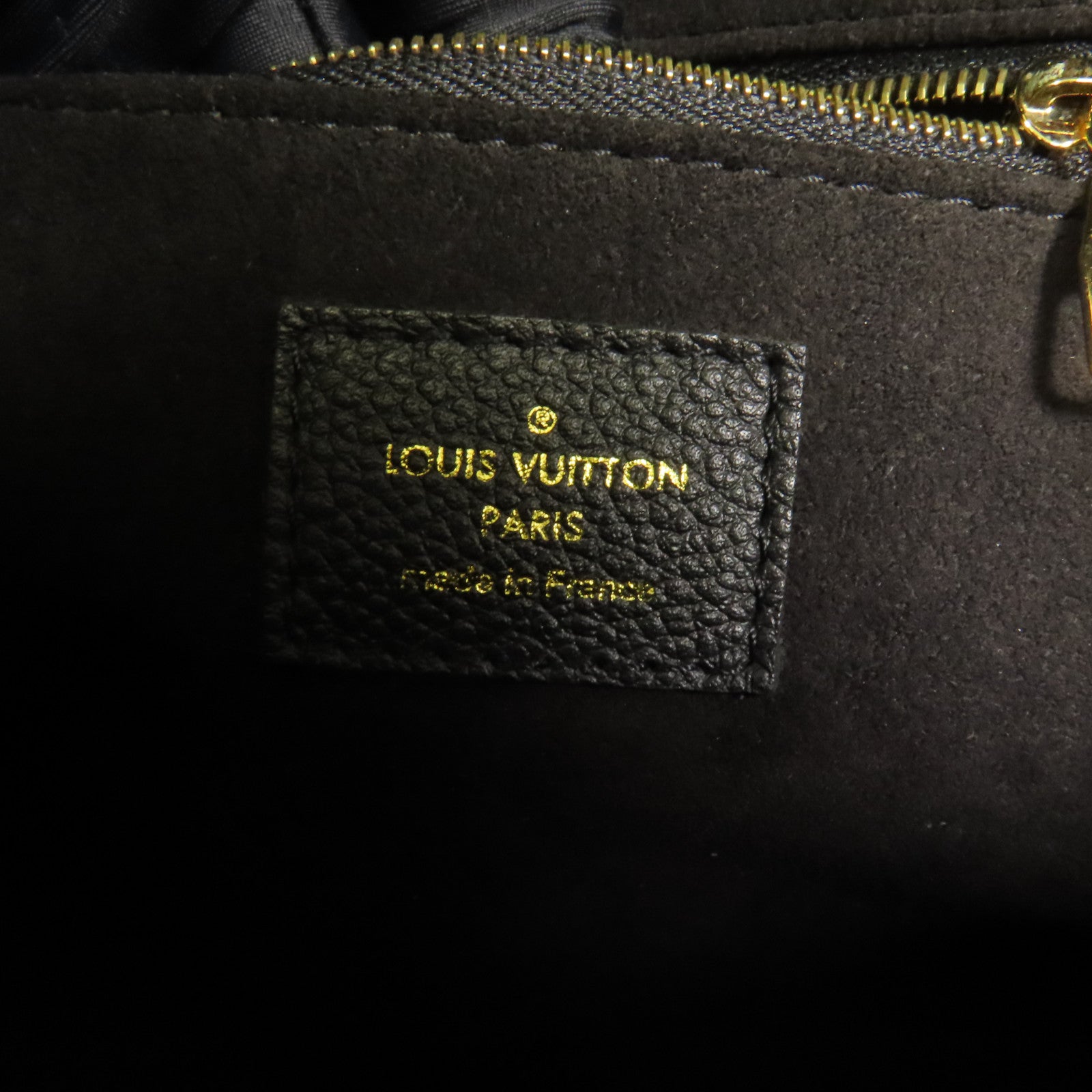 LOUIS VUITTON Monogram Empreinte Sant Germain PM金扣鏈帶肩背袋