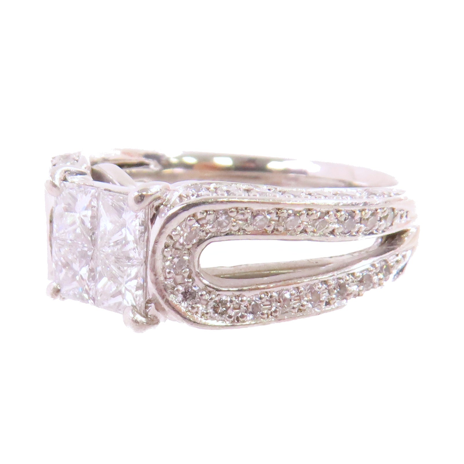 JEWELRY PT900鉑金/1.20ct鑽石Diamond Ring戒指US#6.25