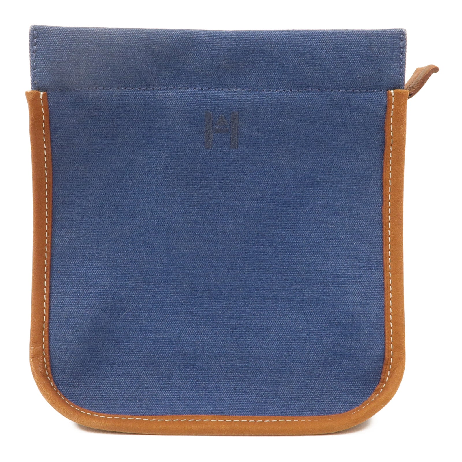 HERMES 帆布Camaieu Pouch手拿包
