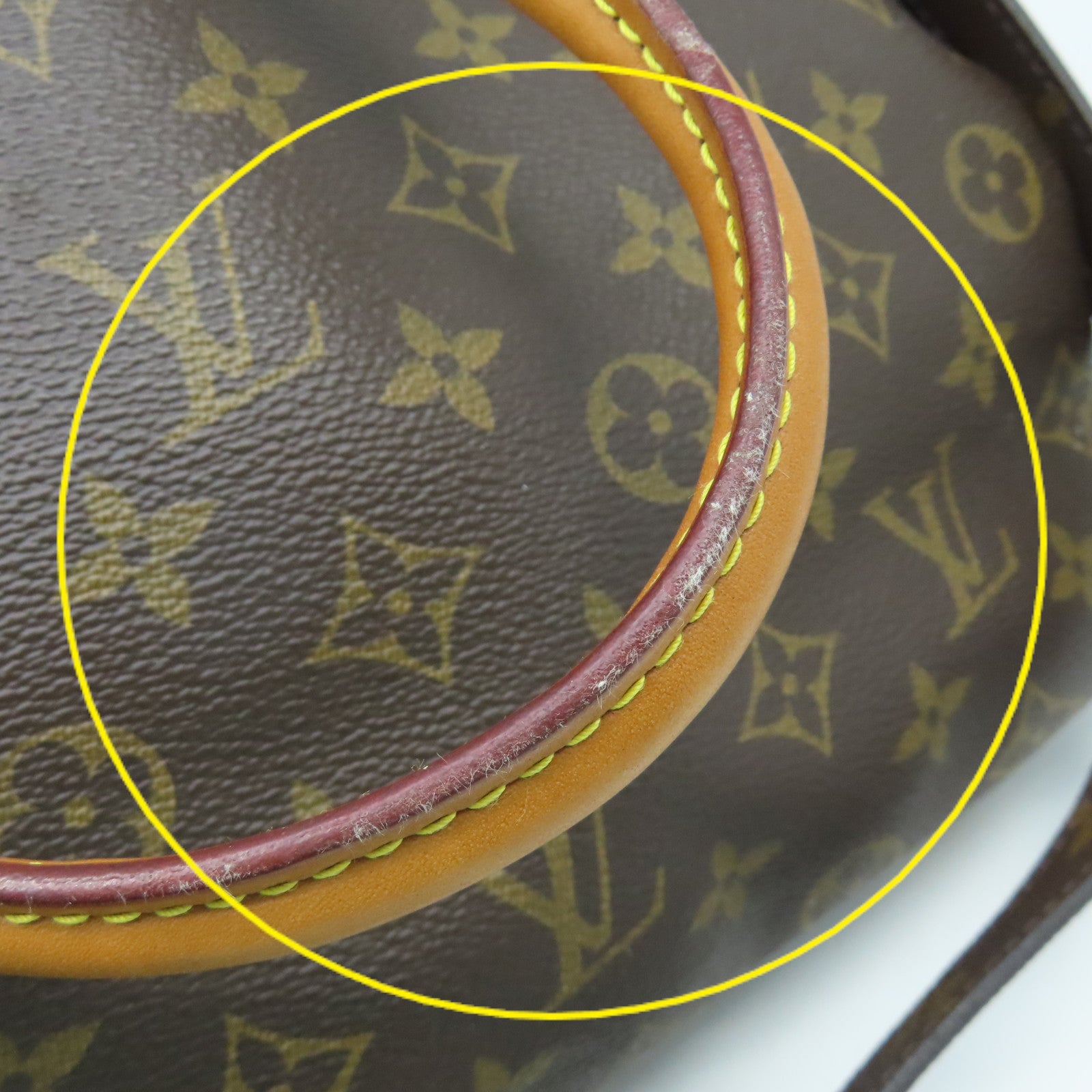 LOUIS VUITTON Monogram Pallas MM 2Way Shoulder Bag手挽肩背兩用袋啡色/酒紅色