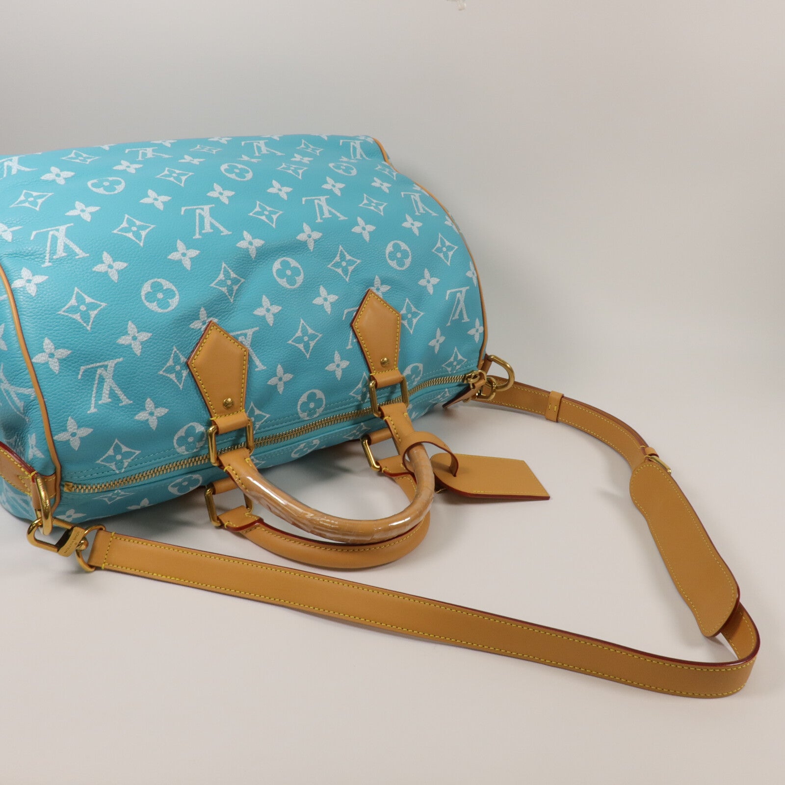 LOUIS VUITTON 牛皮皮革Speedy P9 Bandouliere 40手挽肩背兩用袋