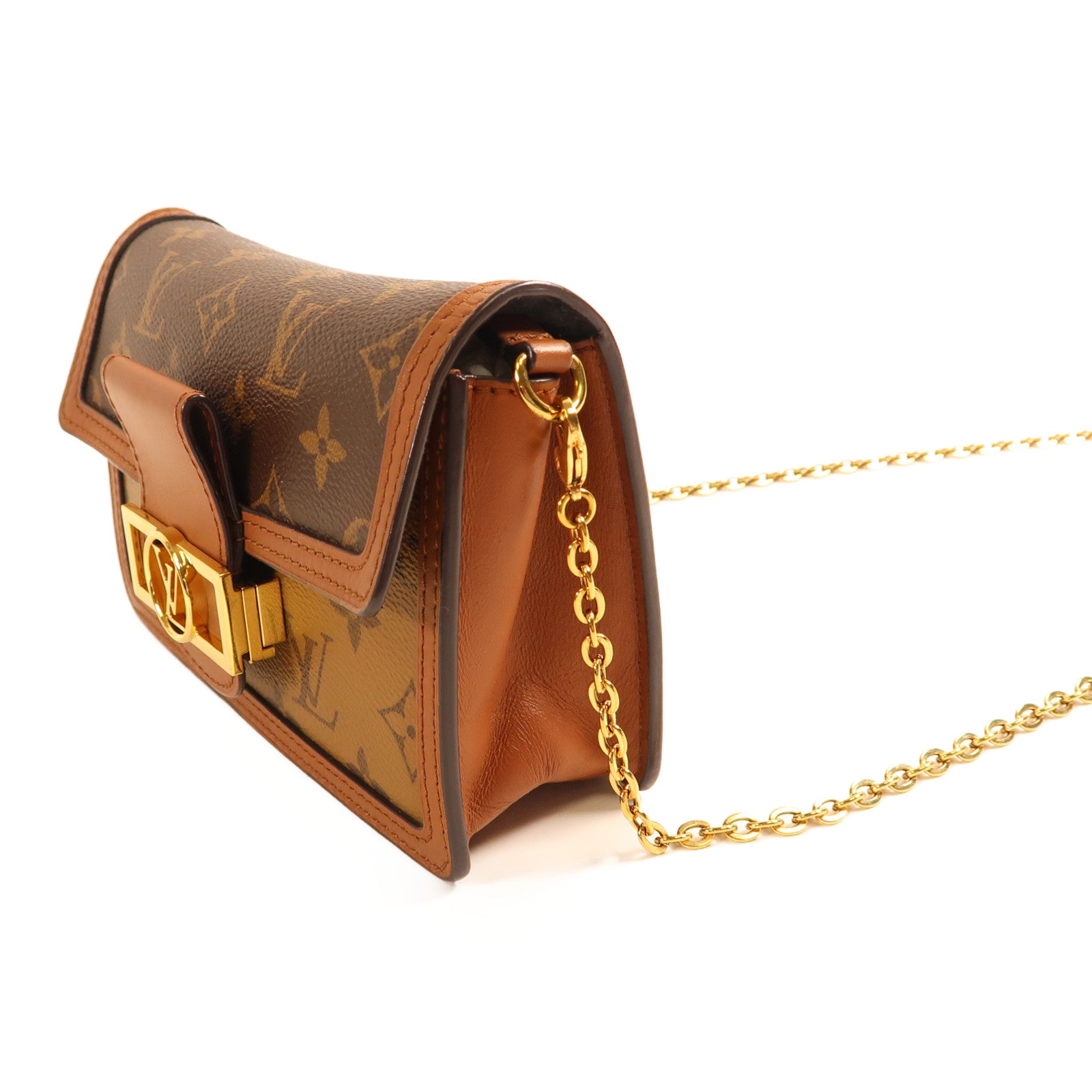 LOUIS VUITTON 【激減優惠】Monogram Reverse Dauphine肩背袋