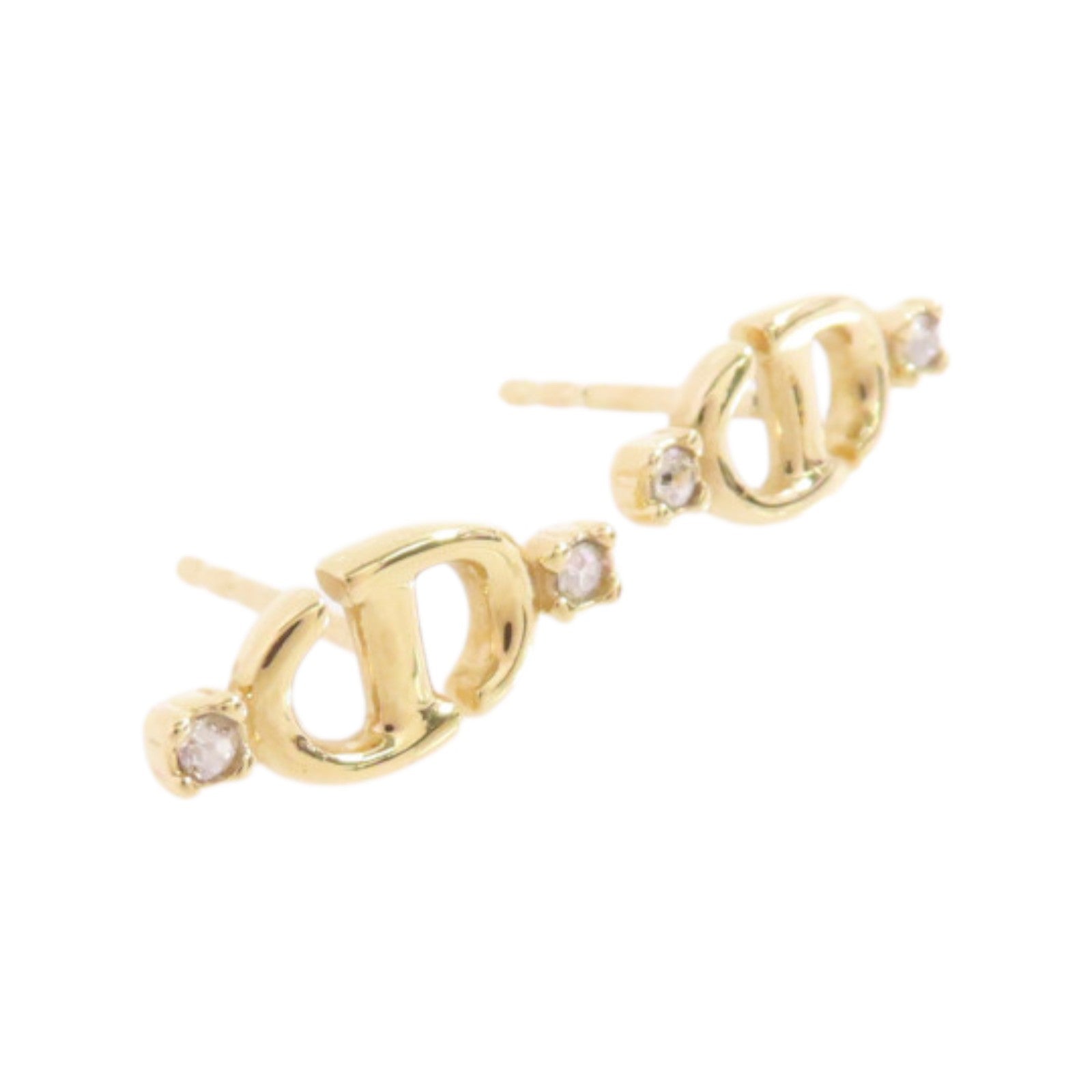 Dior 金屬CD Earrings金扣耳環