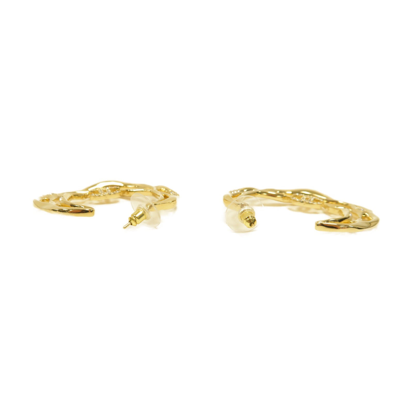 CHANEL 金屬Earrings耳環金色