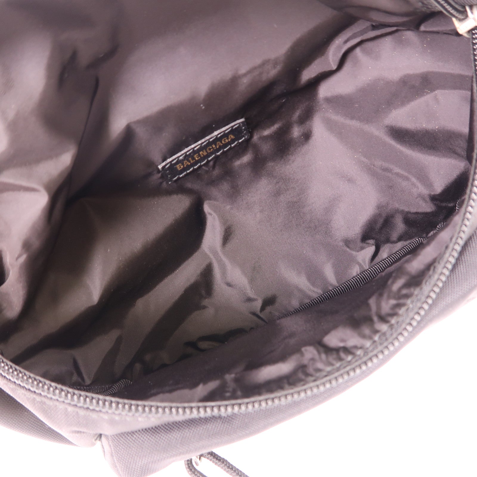 BALENCIAGA 尼龍Belt Bag銀扣腰包