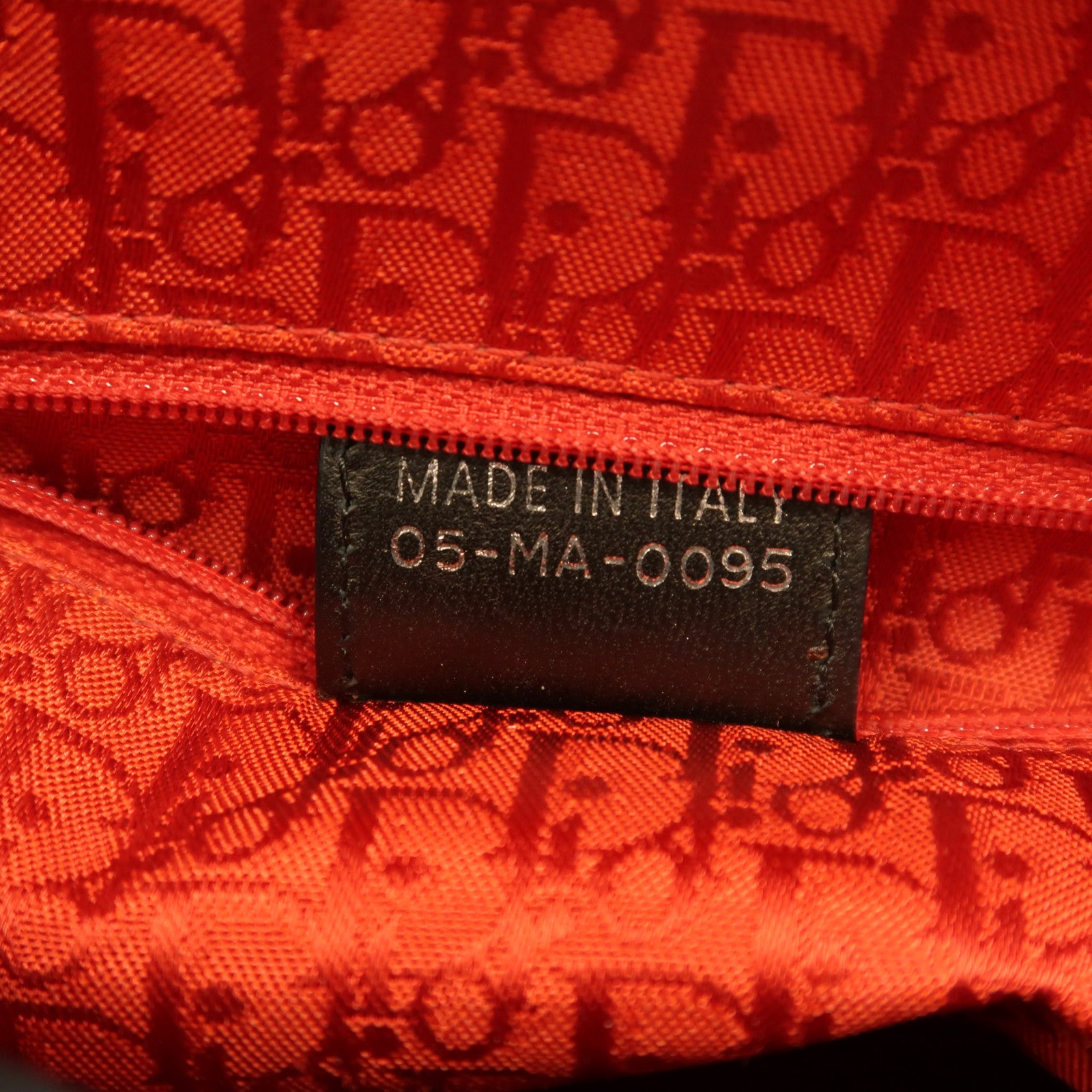 Dior 牛皮皮革Vintage Lady Dior銀扣手挽袋黑色