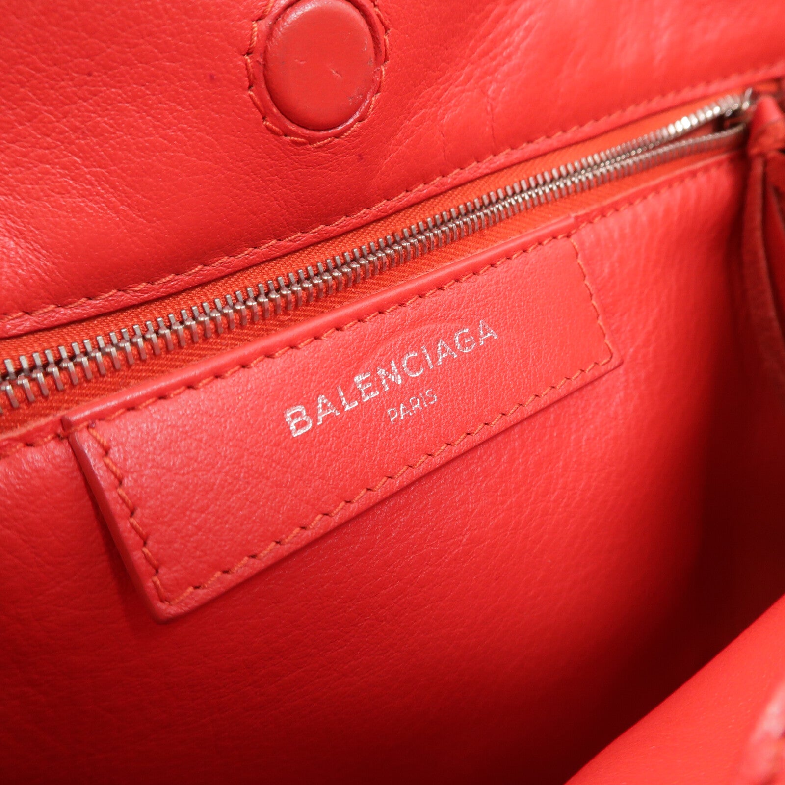 BALENCIAGA 牛皮皮革Papier A6 Zip Around手挽肩背兩用袋