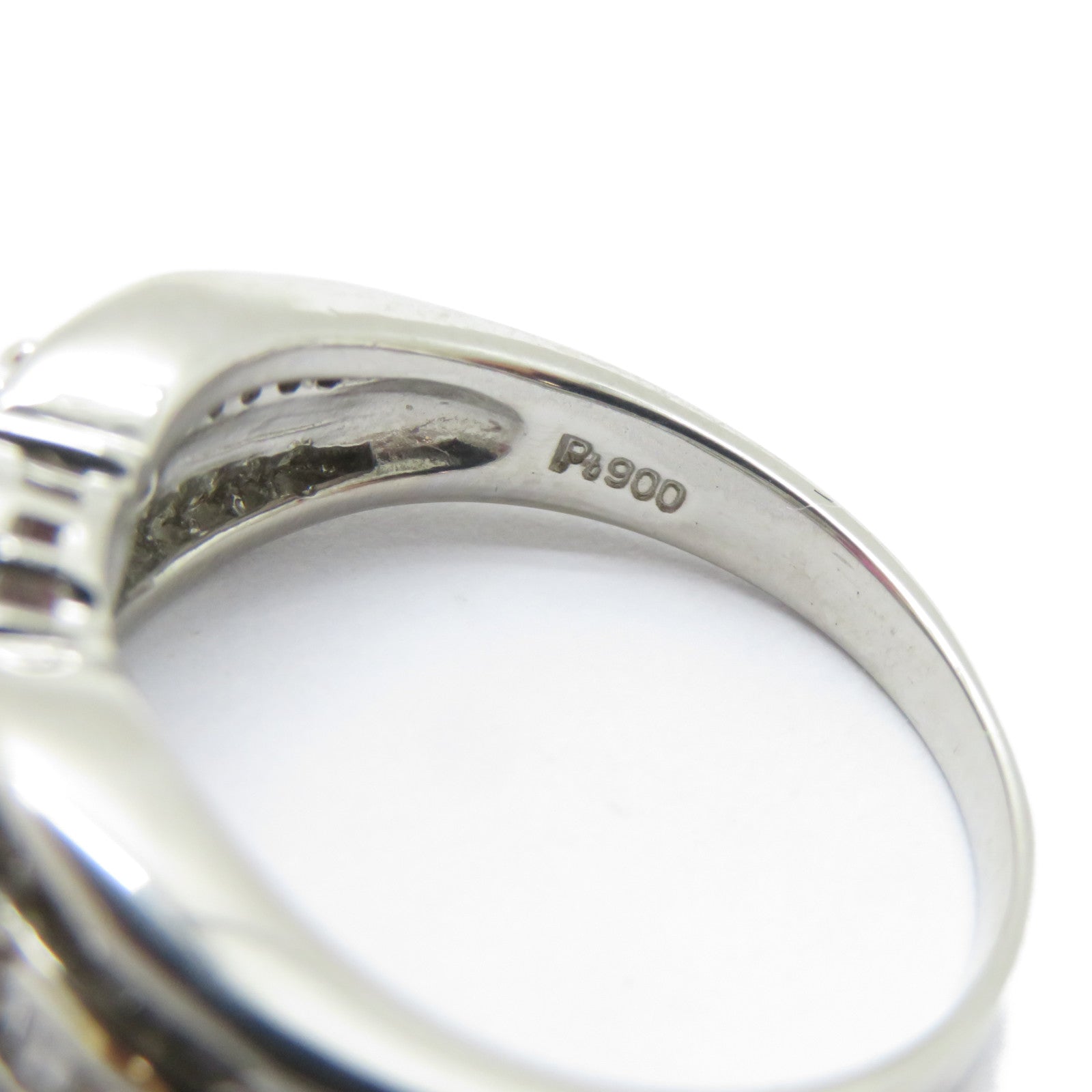 JEWELRY PT900鉑金Ruby Ring 1.69ct紅寶石/0.71ct鑽石戒指US#6.5