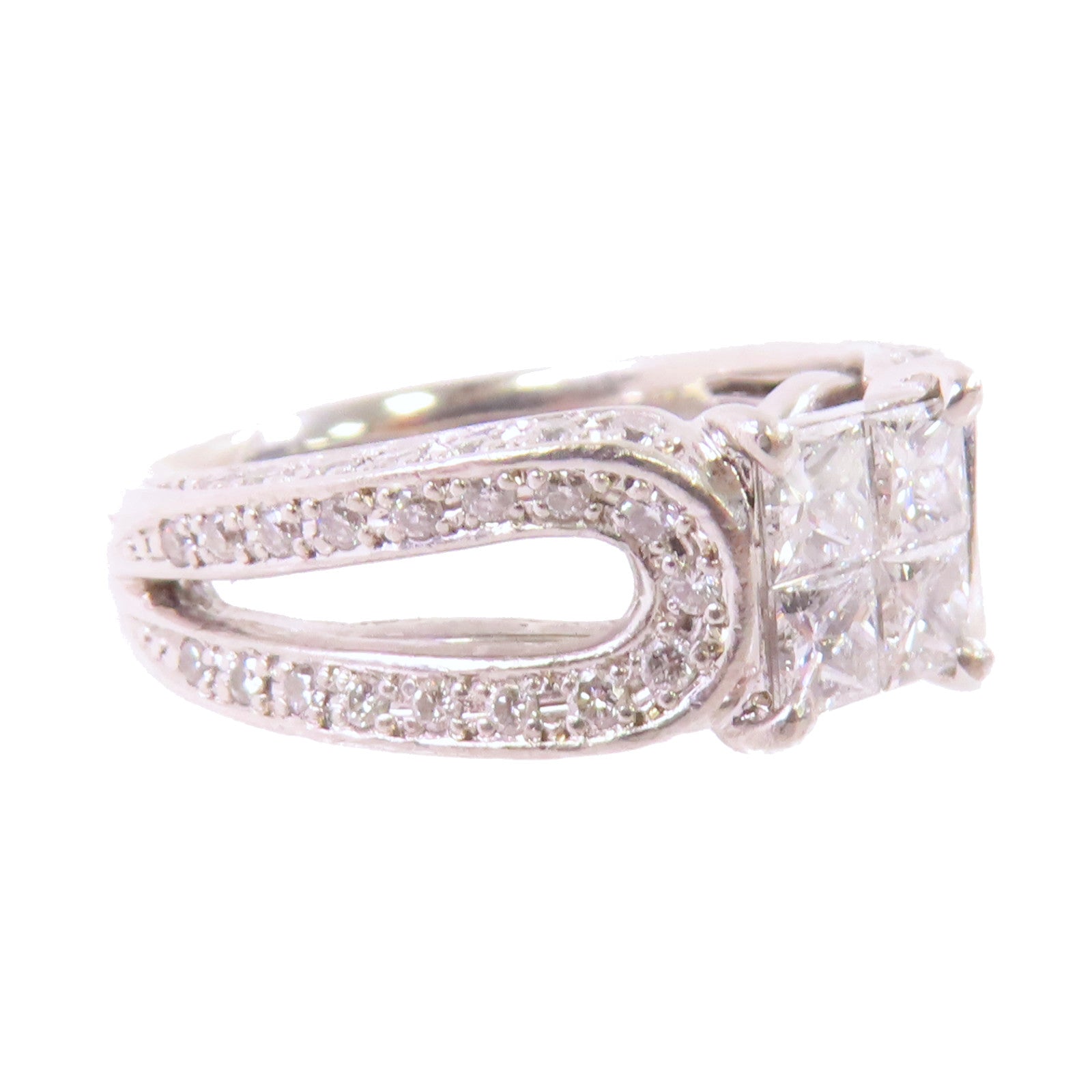 JEWELRY PT900鉑金/1.20ct鑽石Diamond Ring戒指US#6.25