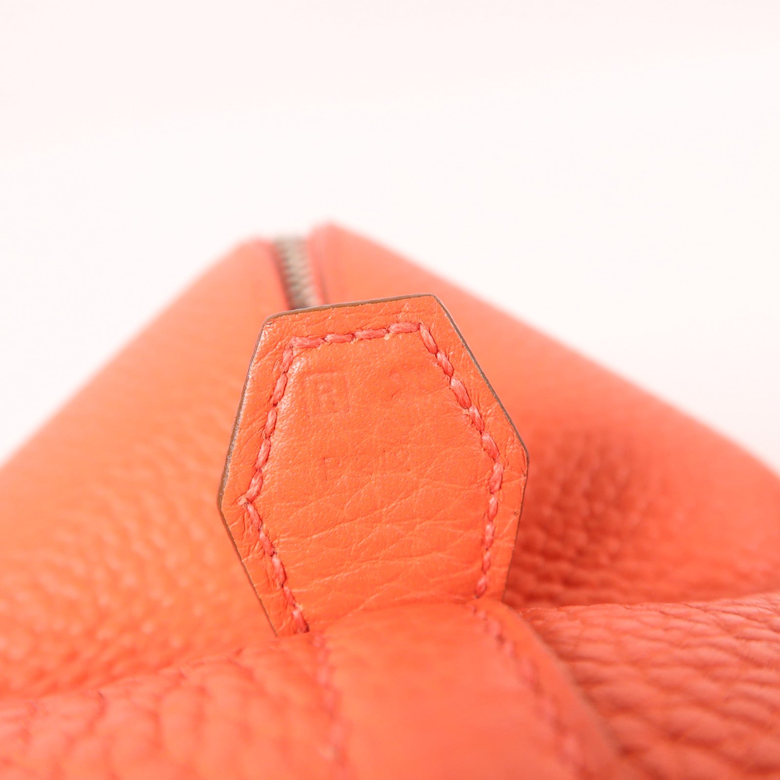 HERMES Clemence皮革Bolide 31銀扣手挽肩背兩用袋Rose Jaipur