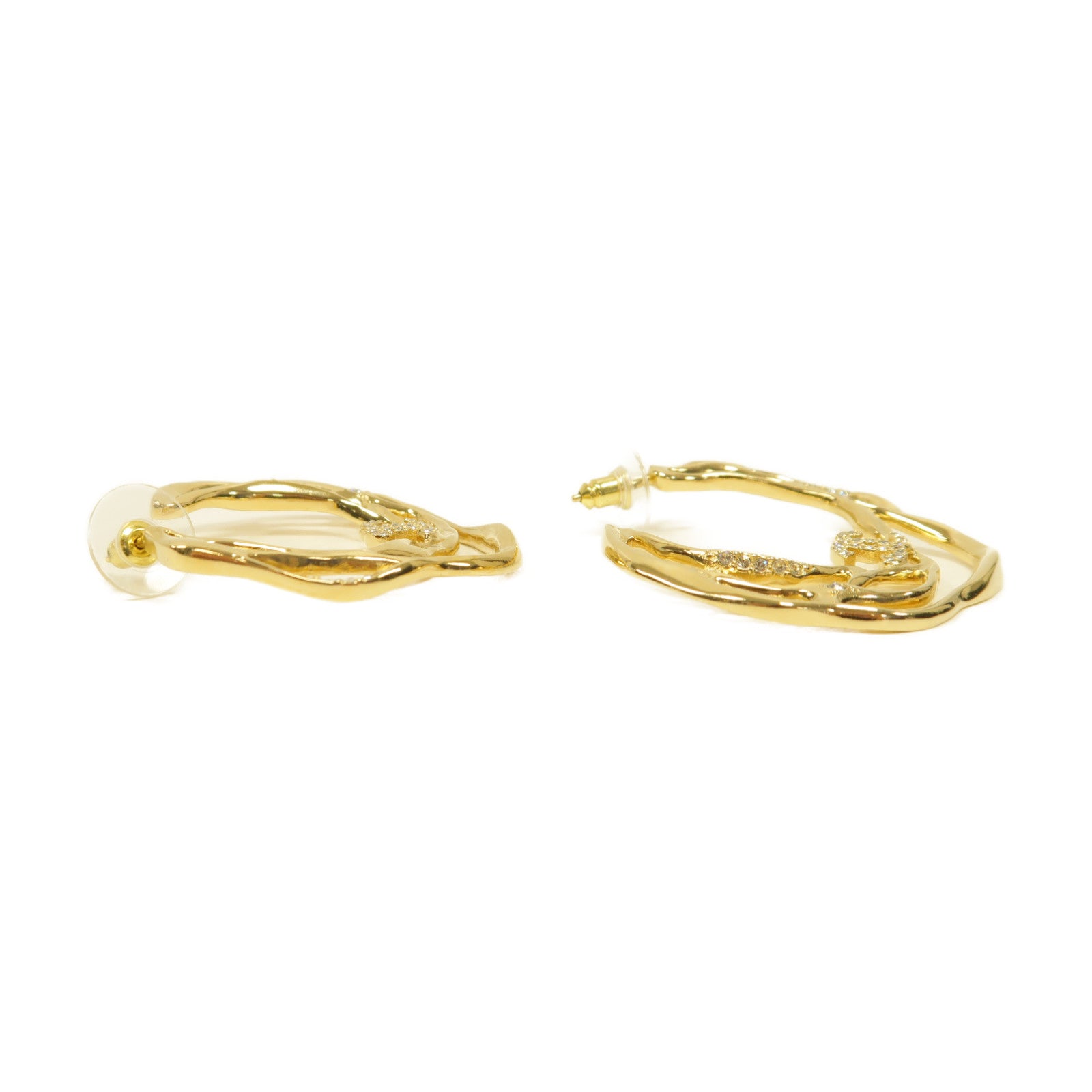 CHANEL 金屬Earrings耳環金色