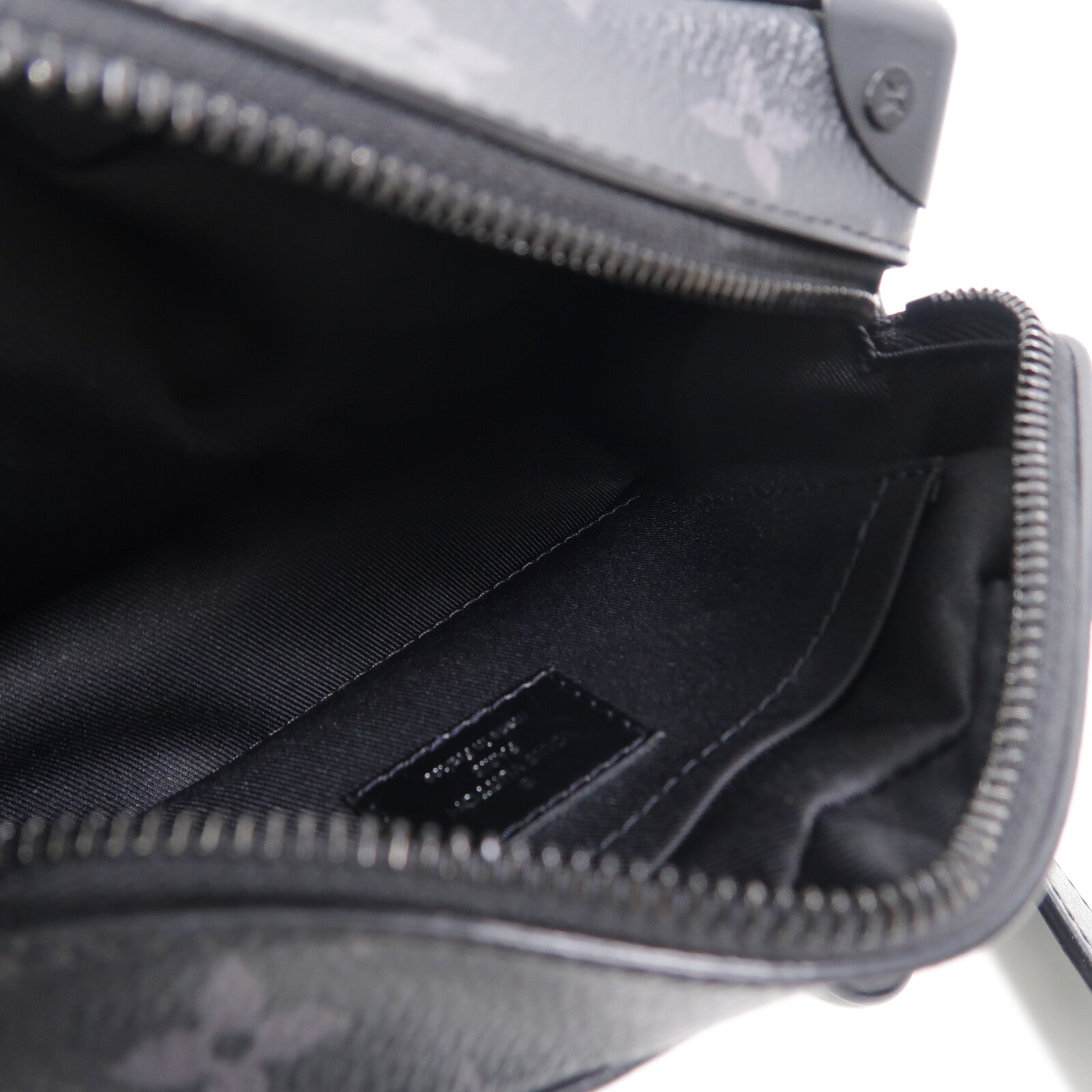 LOUIS VUITTON Monogram Eclipse Mini Soft Trunk肩背袋