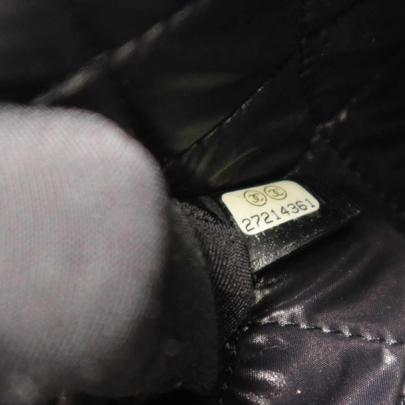 CHANEL 牛皮皮革Vanity Bag手挽袋