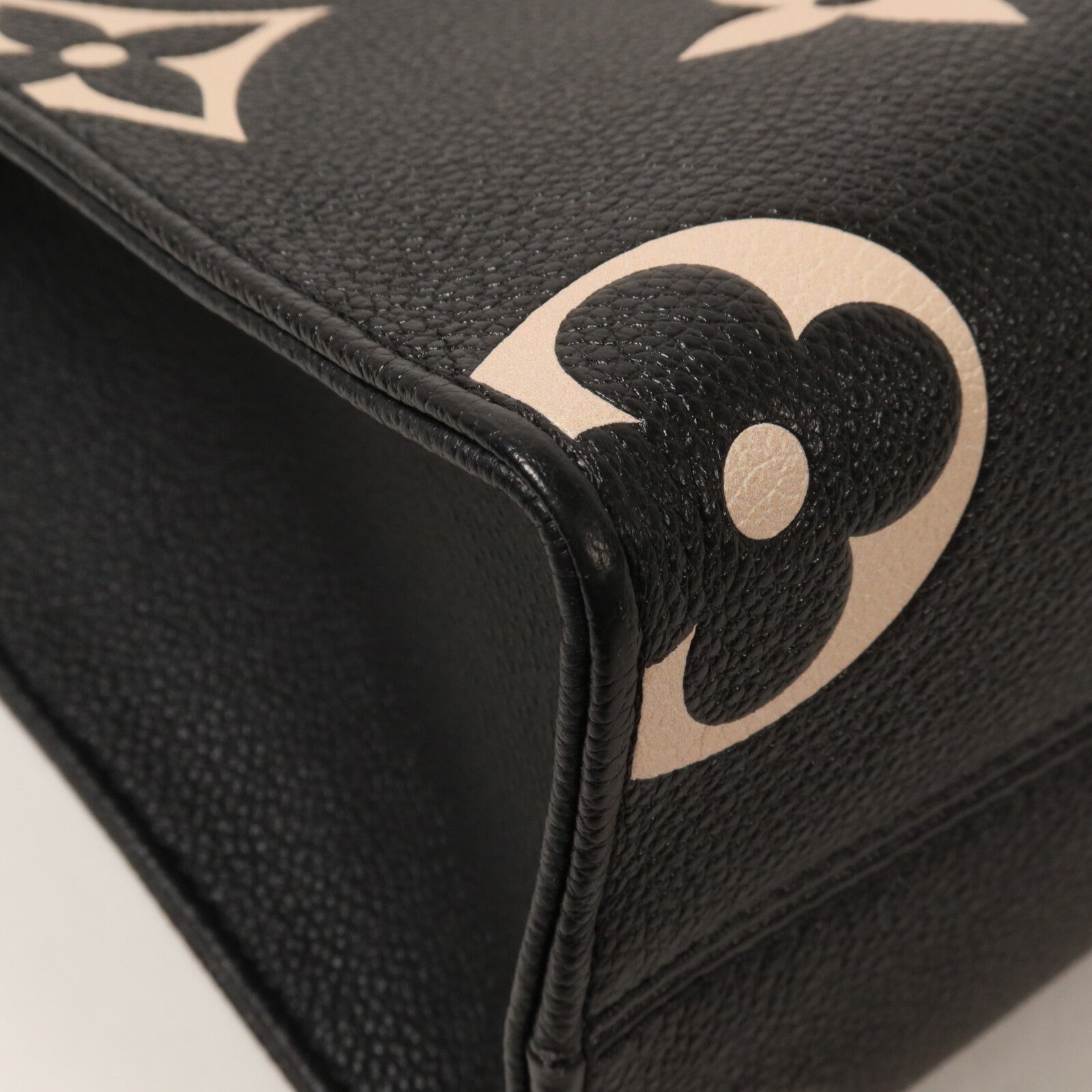 LOUIS VUITTON Monogram Empreinte On The Go PM手挽肩背兩用袋
