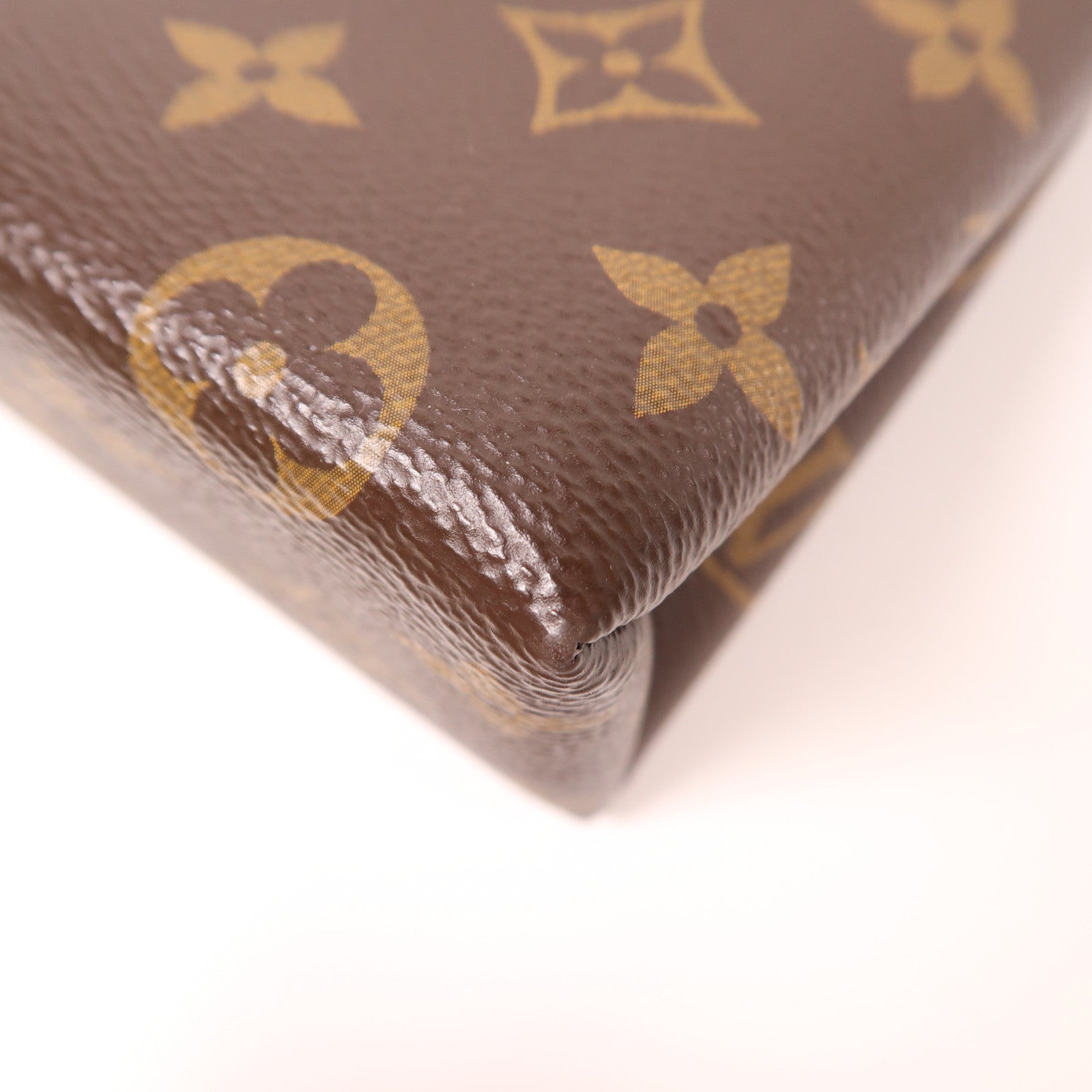 LOUIS VUITTON Monogram Locky BB金扣手挽肩背兩用袋棕色/黑色