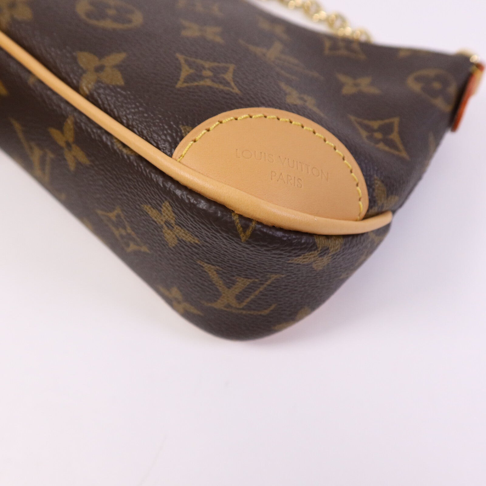 LOUIS VUITTON Monogram Nano Boulogne金扣手挽肩背兩用袋