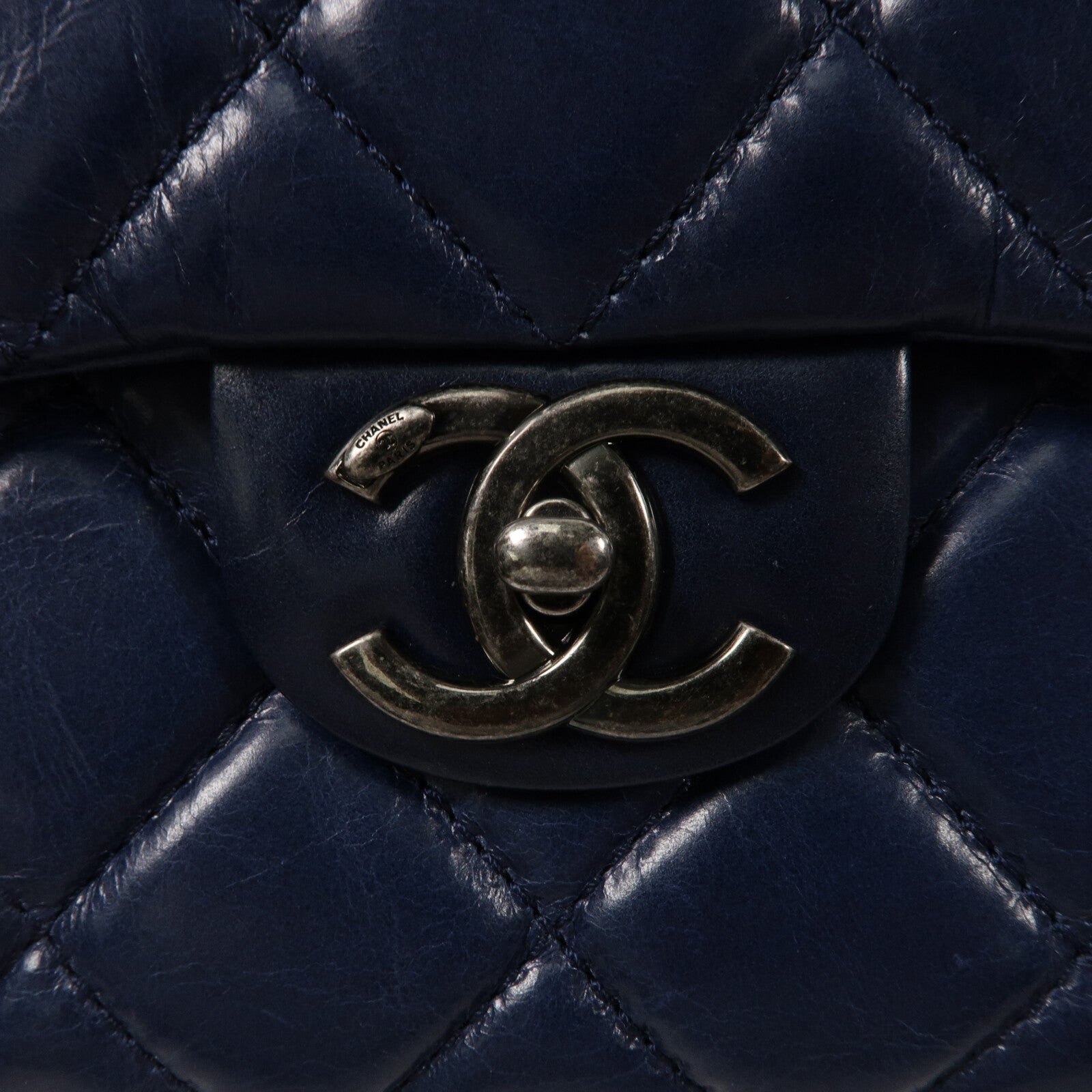 CHANEL 牛皮皮革Chain Shoulder鏈帶肩背袋
