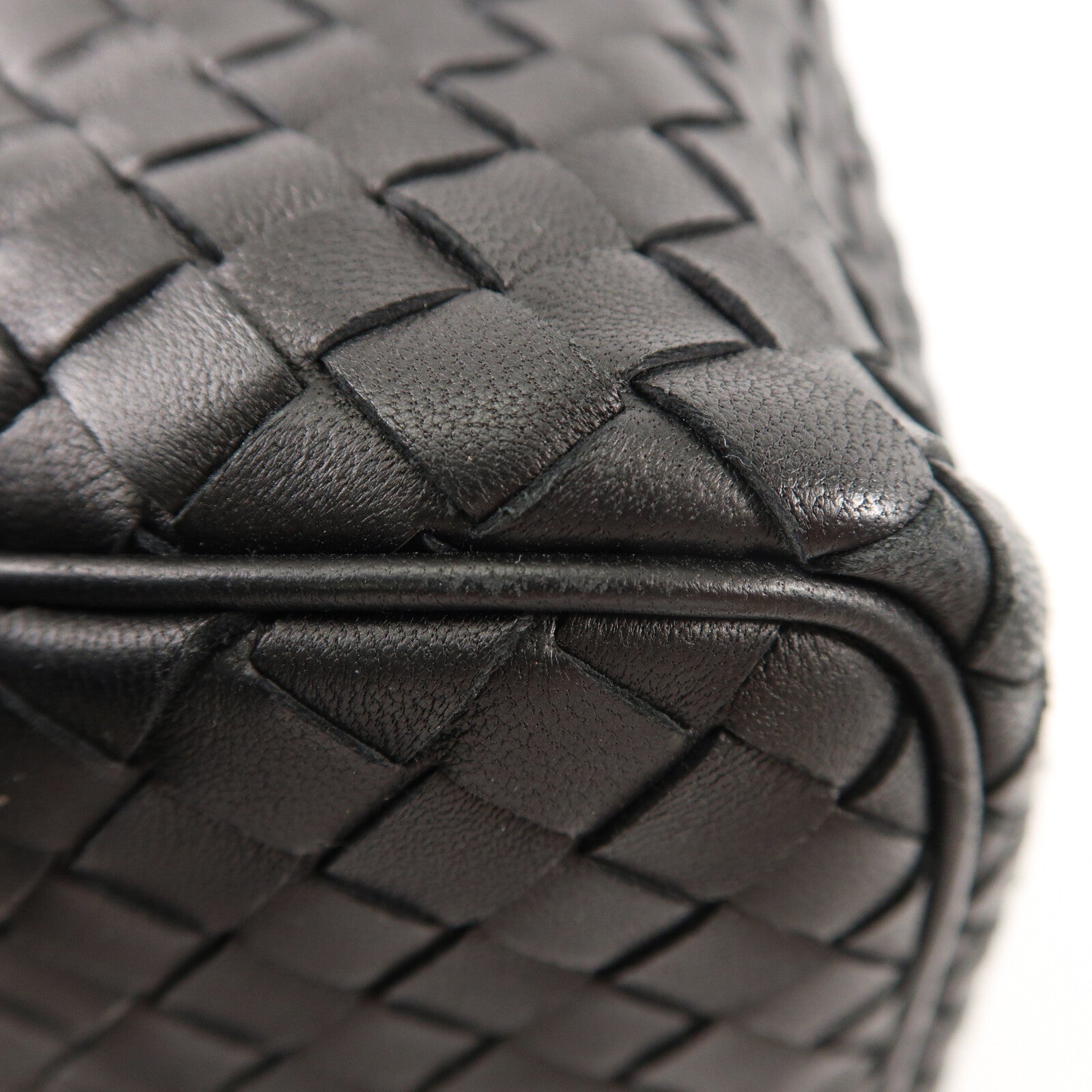BOTTEGA VENETA Intrecciato皮革Hand Bag手挽袋