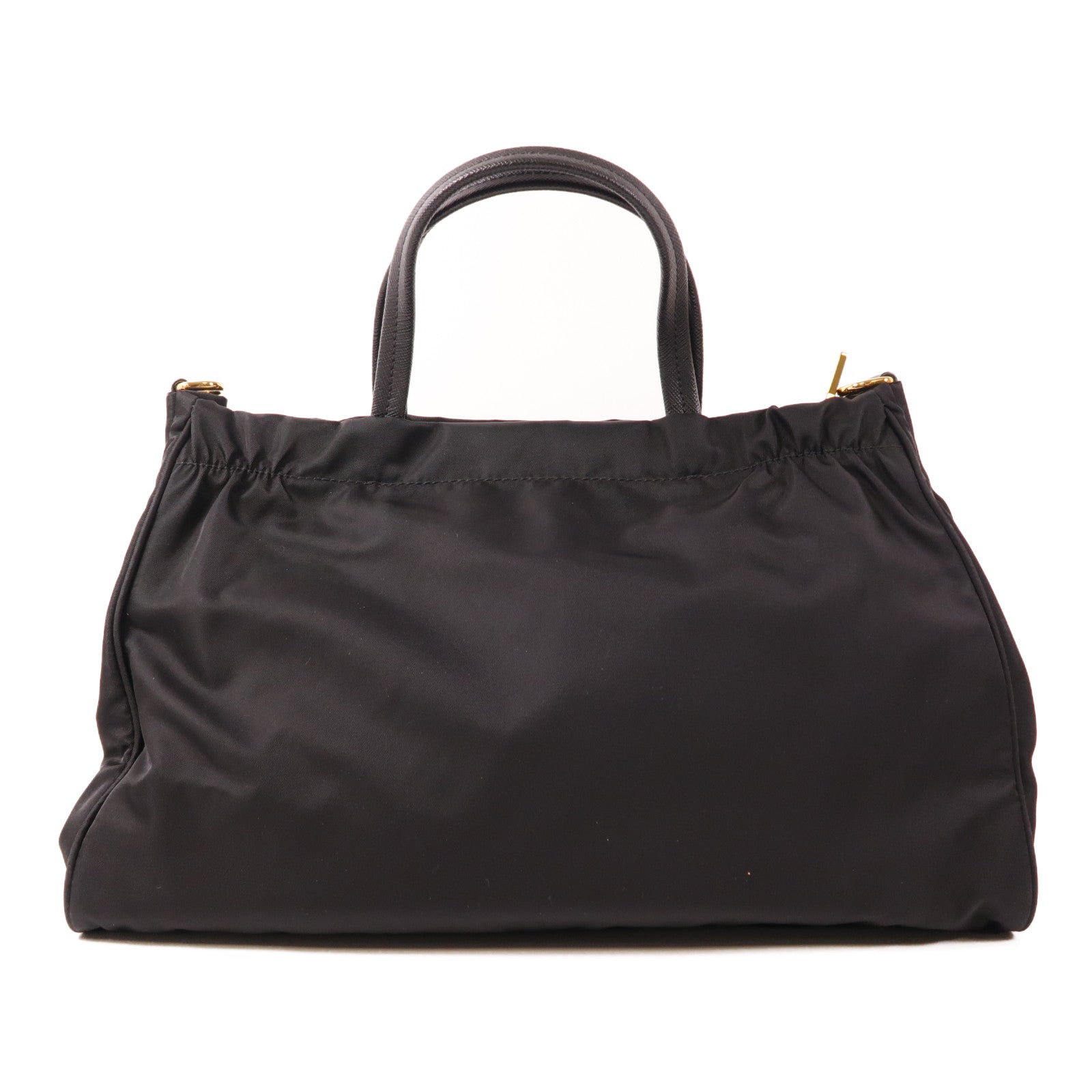 PRADA 尼龍2 Way Shoulder Bag金扣手挽肩背兩用袋