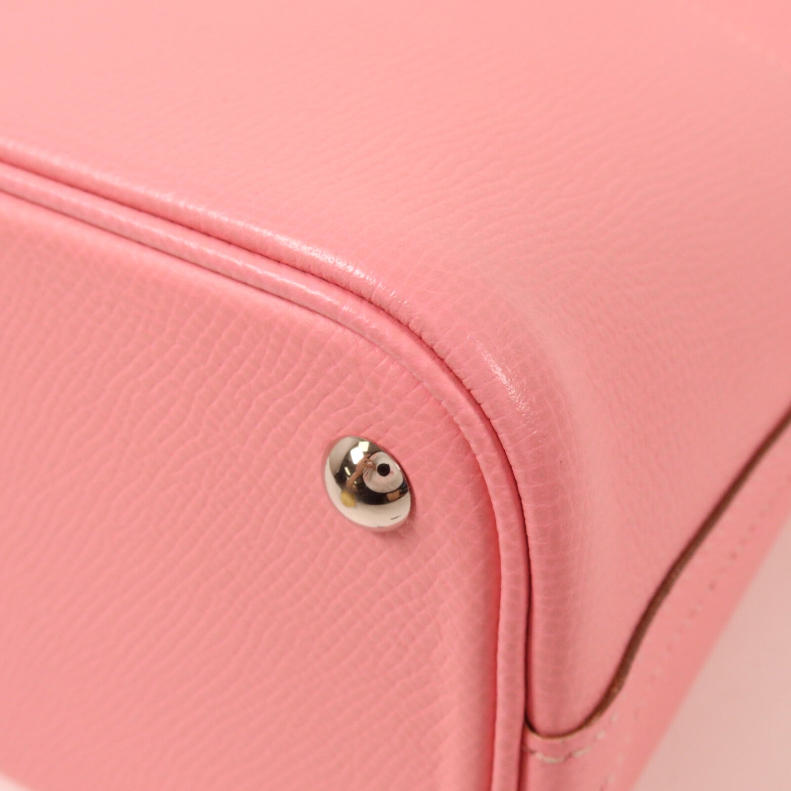 HERMES Epsom皮革Bolide 27手挽肩背兩用袋Rose Confetti
