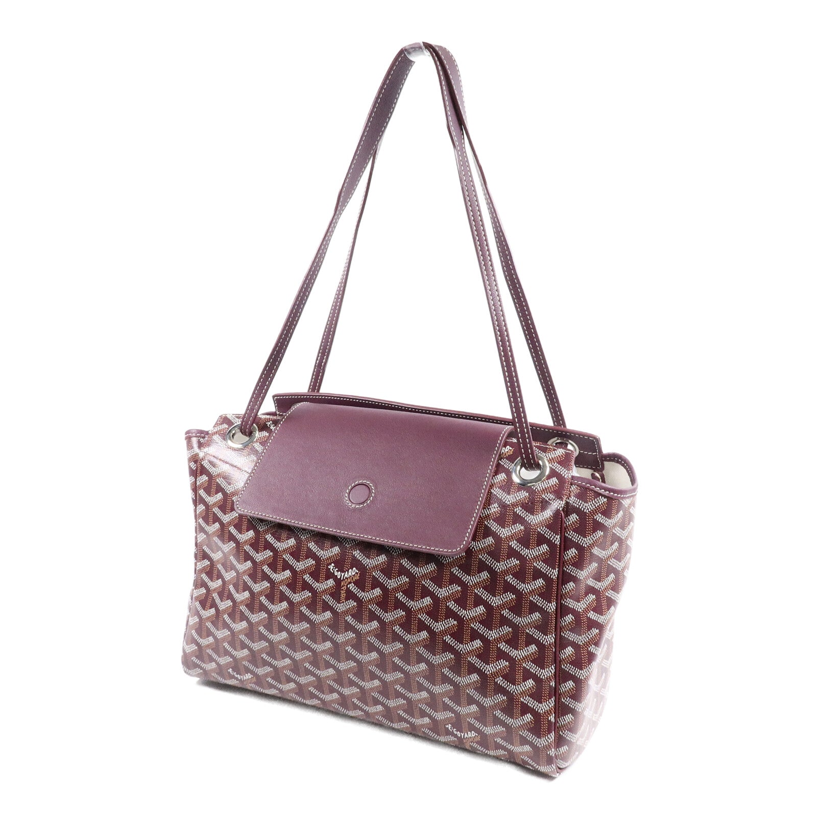 GOYARD 塗層帆布Rouette Souple PM肩背袋