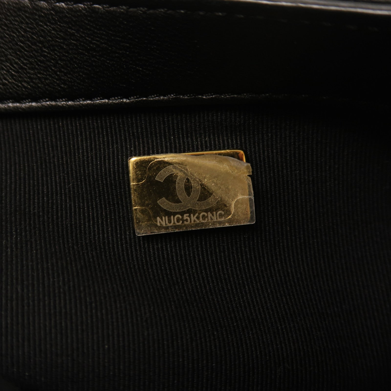 CHANEL 羊皮皮革Chain Shoulder金扣鏈帶肩背袋