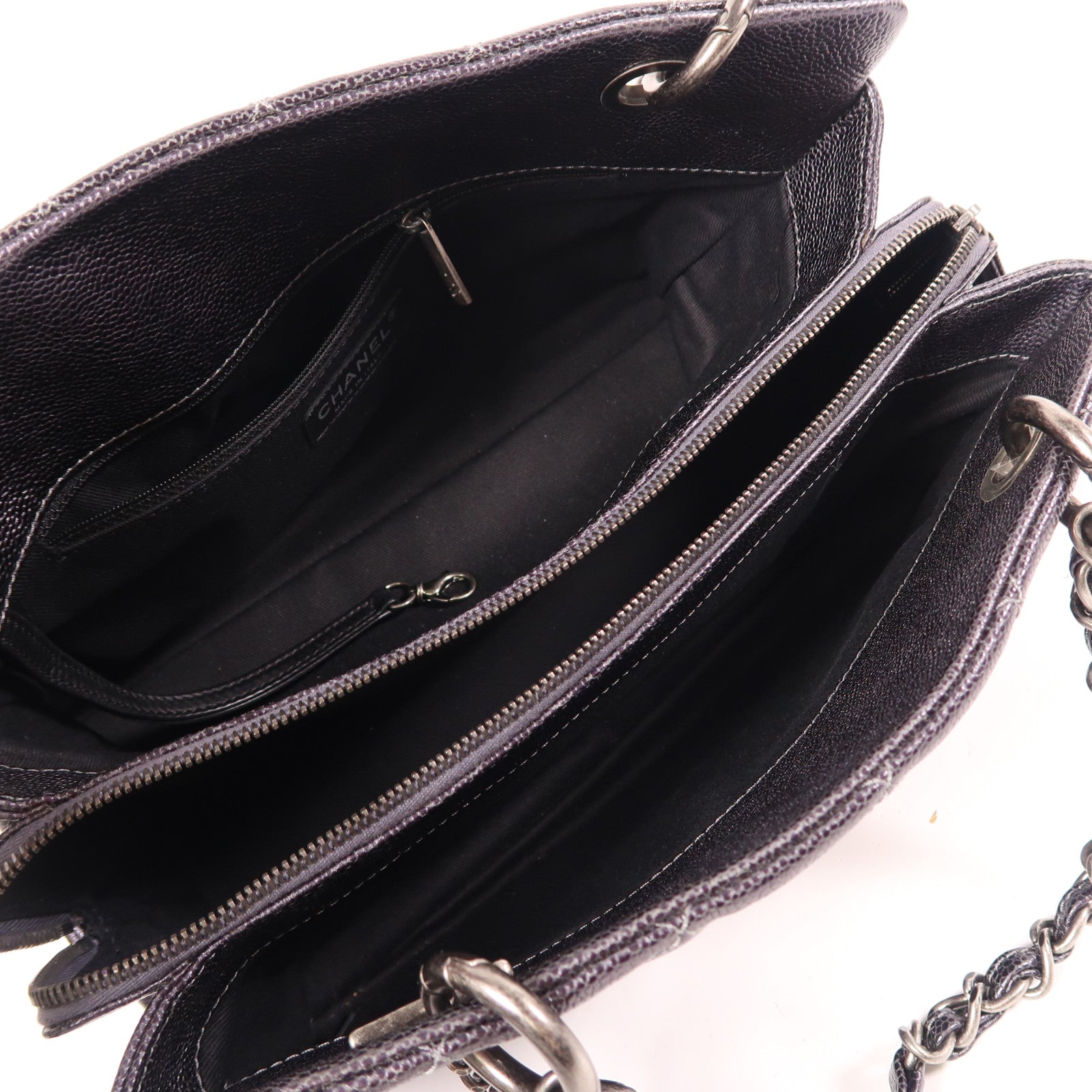 CHANEL 牛皮皮革Shoulder Bag鏈帶肩背袋