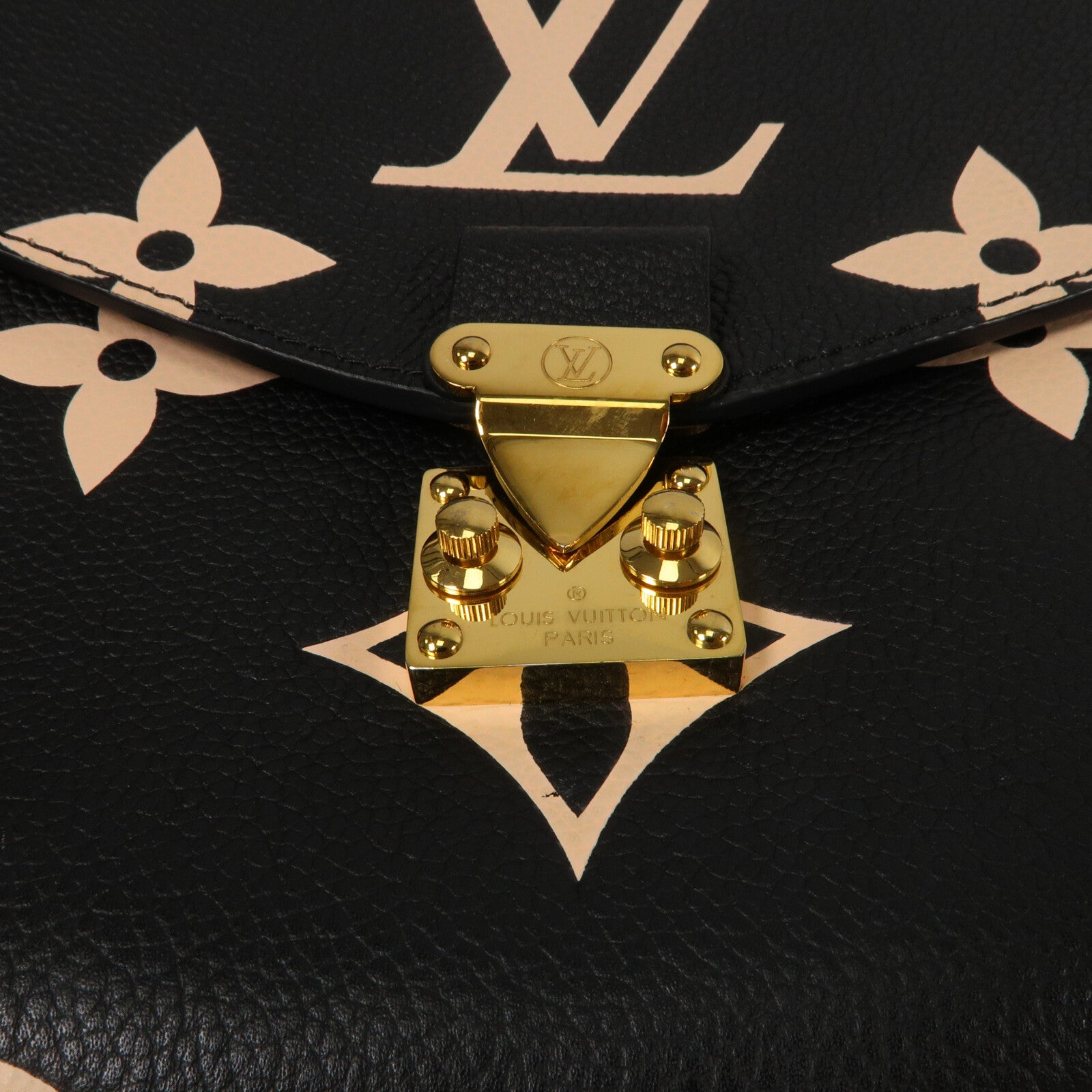 LOUIS VUITTON Monogram Empreinte Pochette Metis手挽肩背兩用袋
