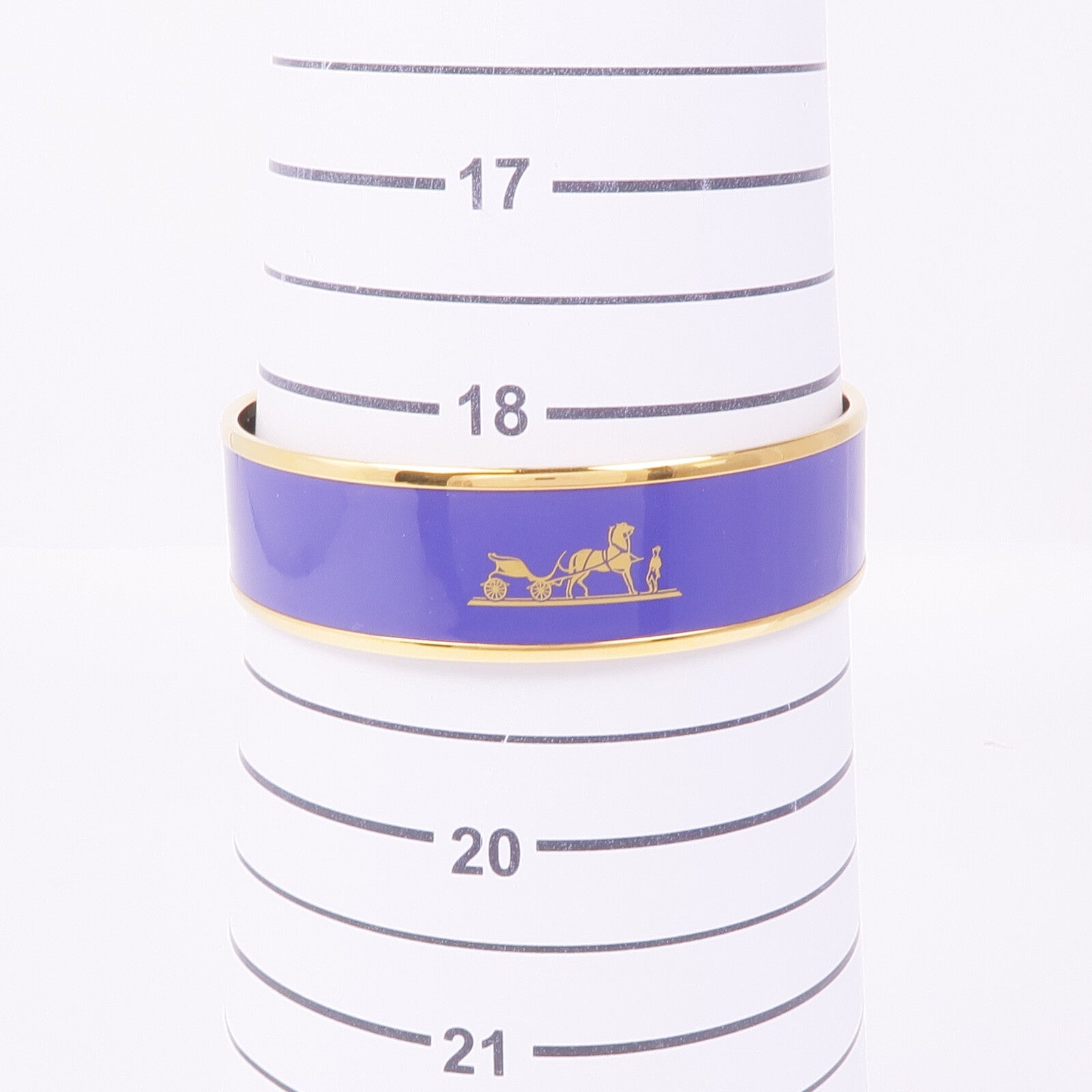 HERMES 金屬/琺瑯Caleche Bracelet手鐲