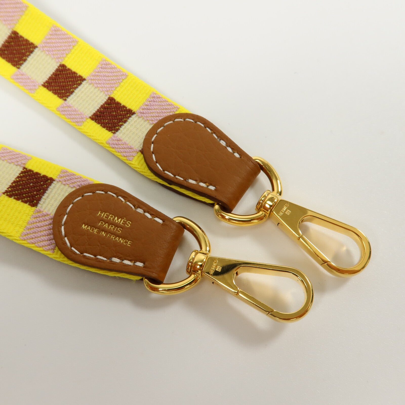 HERMES Clemence皮革Evelyne TPM肩背袋Gold
