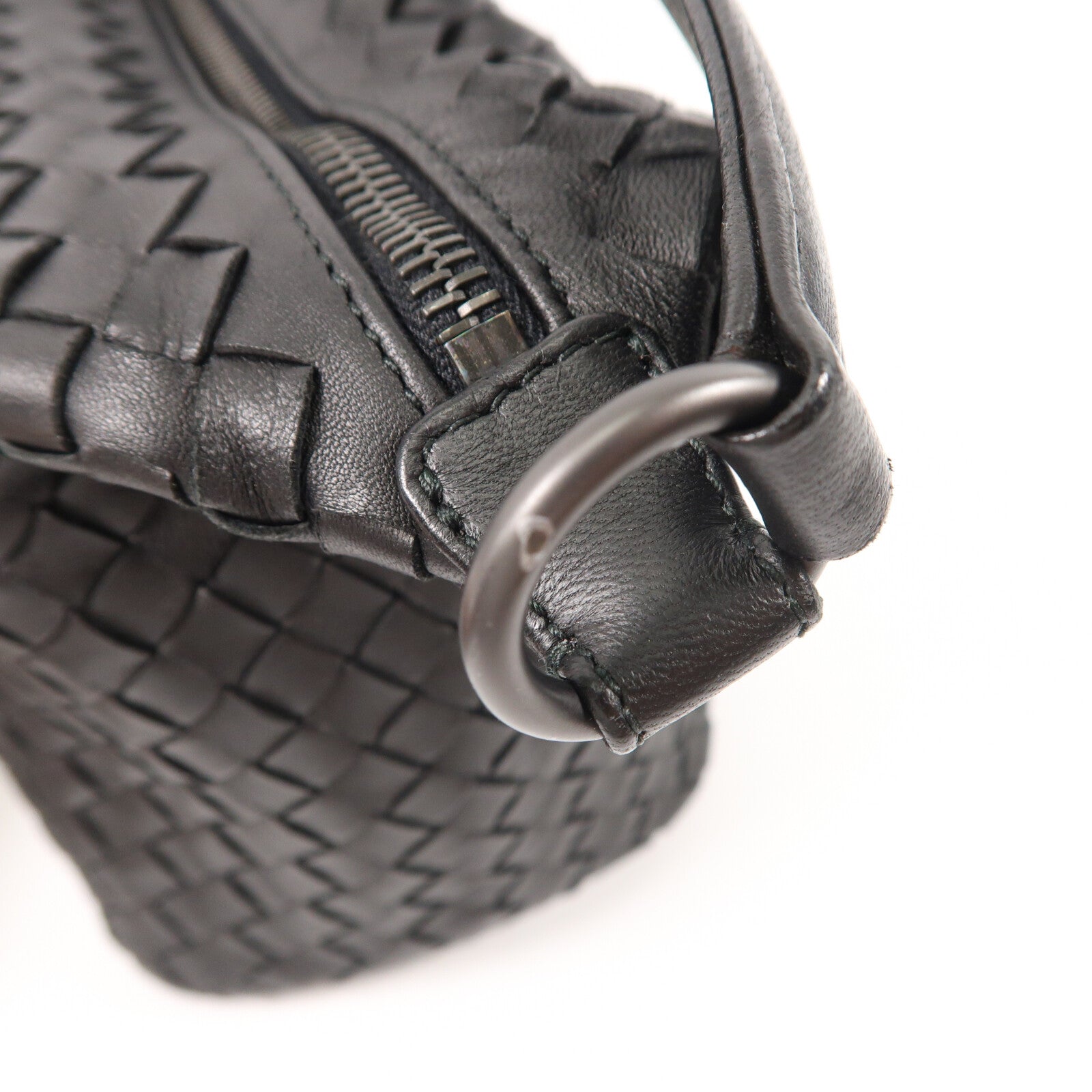 BOTTEGA VENETA Intrecciato皮革Hand Bag手挽袋